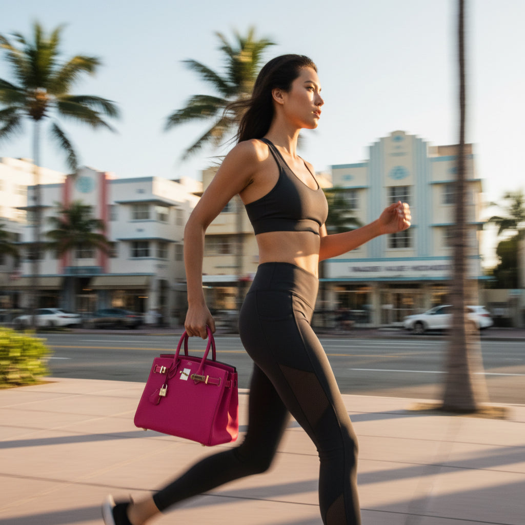 Hermès Birkin 30 Candy Collection Rose Tyrien & Rubis Epsom Palladium Hardware