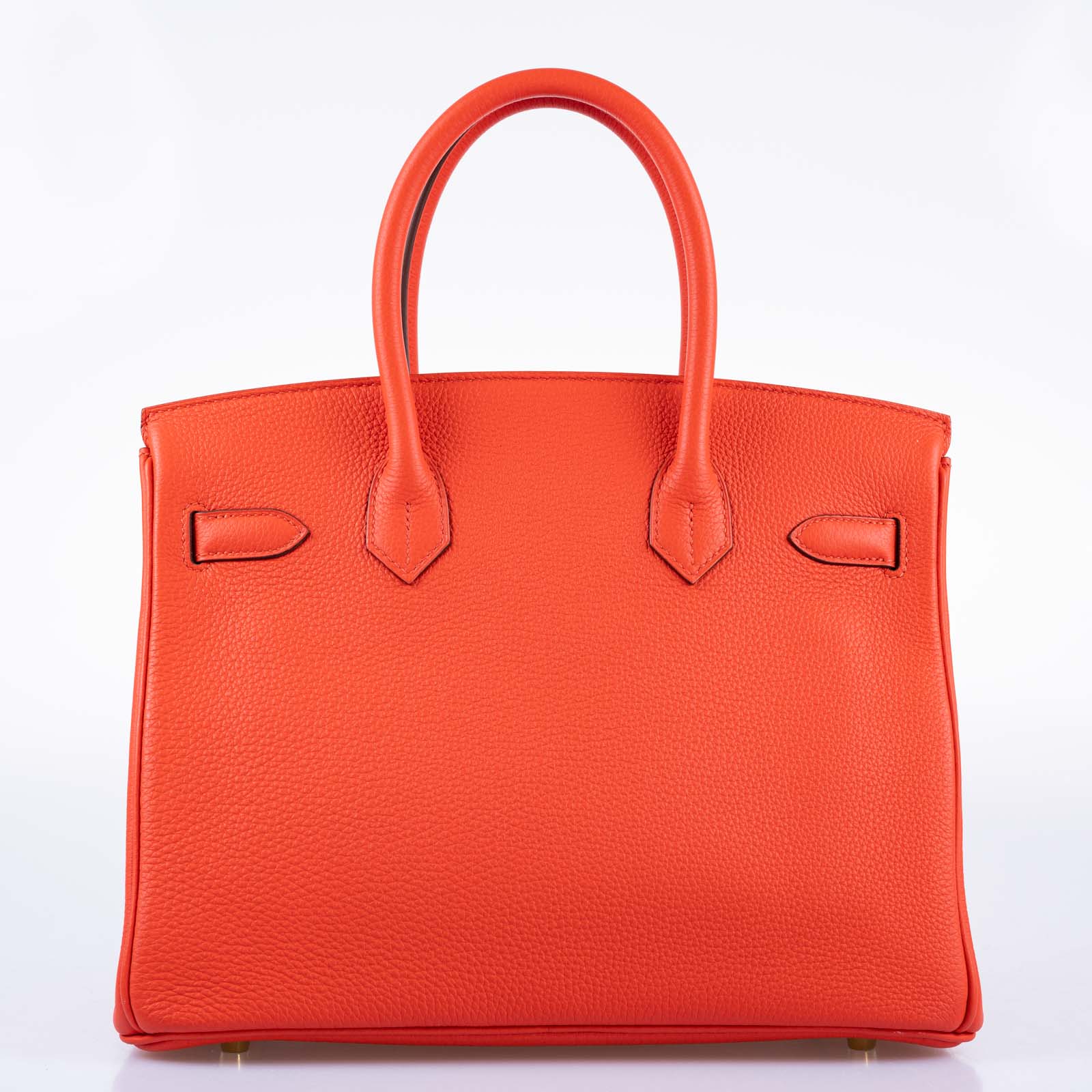 Hermès Birkin 30 Capucine Togo leather Gold Hardware