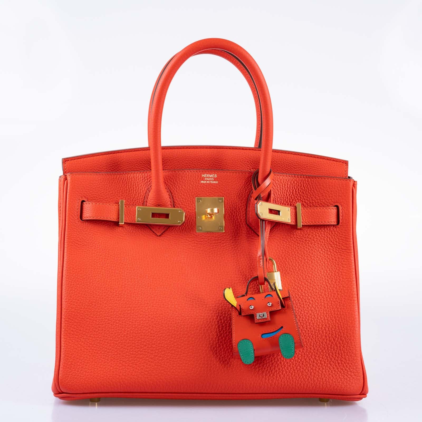 Hermès Birkin 30 Capucine Togo leather Gold Hardware
