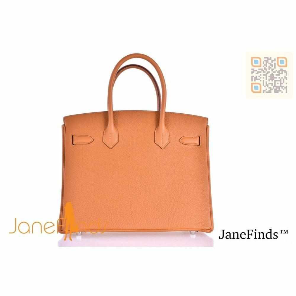 Hermès Birkin 30 Caramel Togo Palladium Hardware