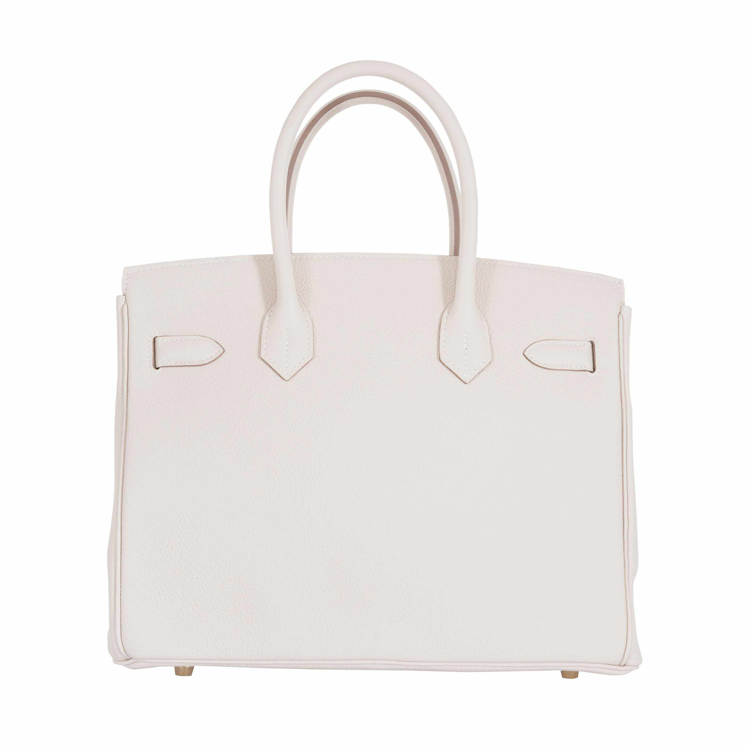 Hermès Birkin 30 Craie Togo Gold Hardware