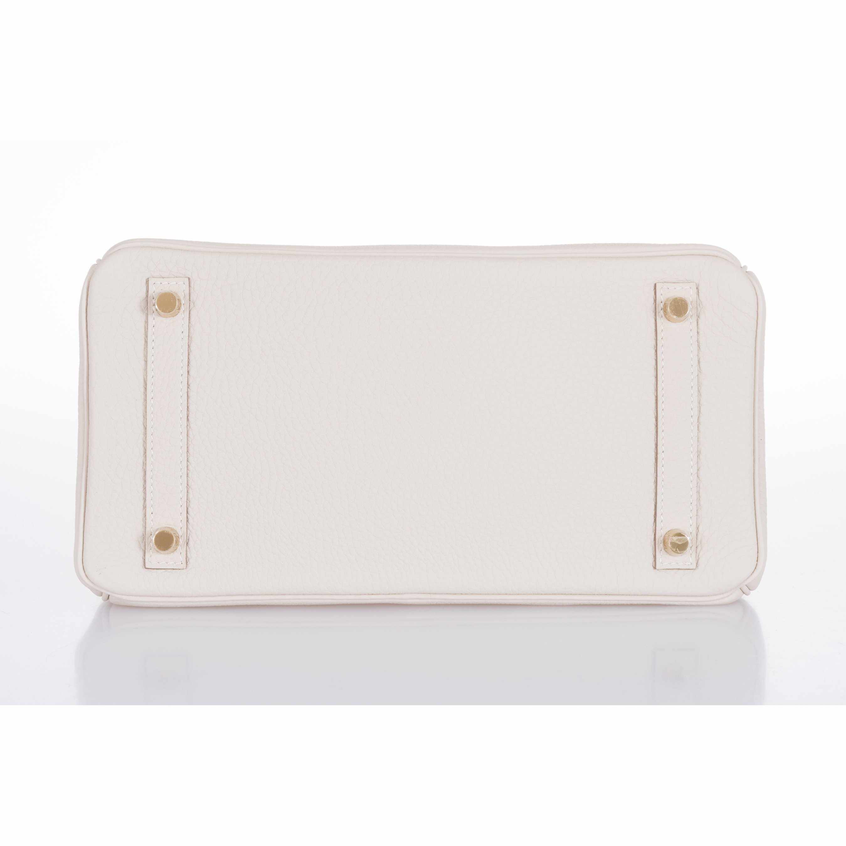 Hermès Birkin 30 Craie Togo Gold Hardware