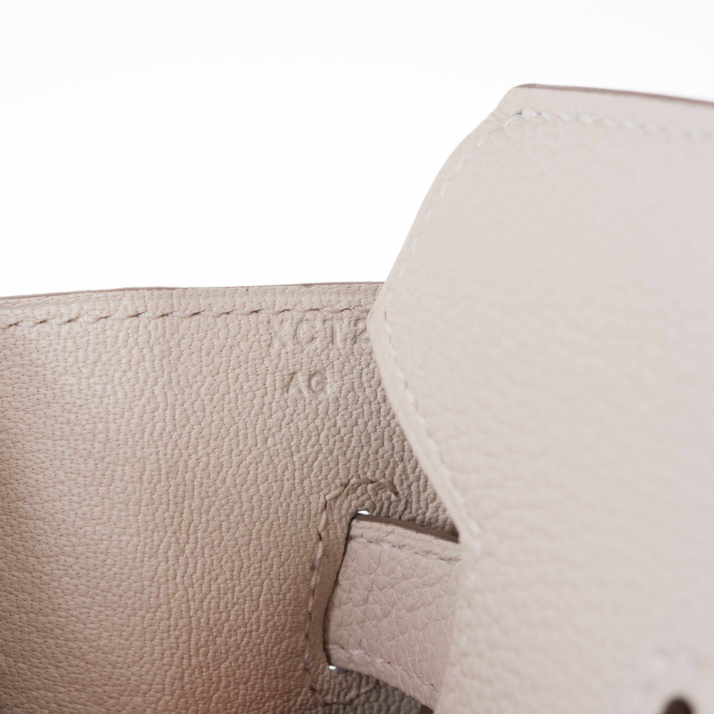 Hermès Birkin 30 Craie Togo Gold Hardware