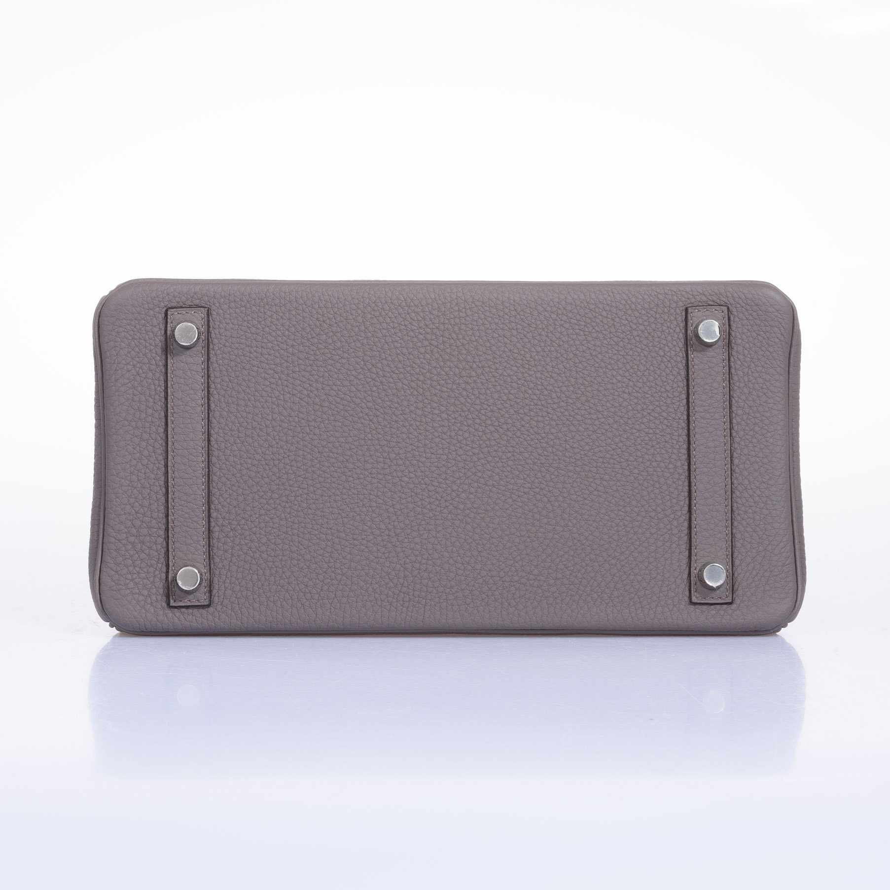 Hermès Birkin 30 Etaine Togo Palladium Hardware