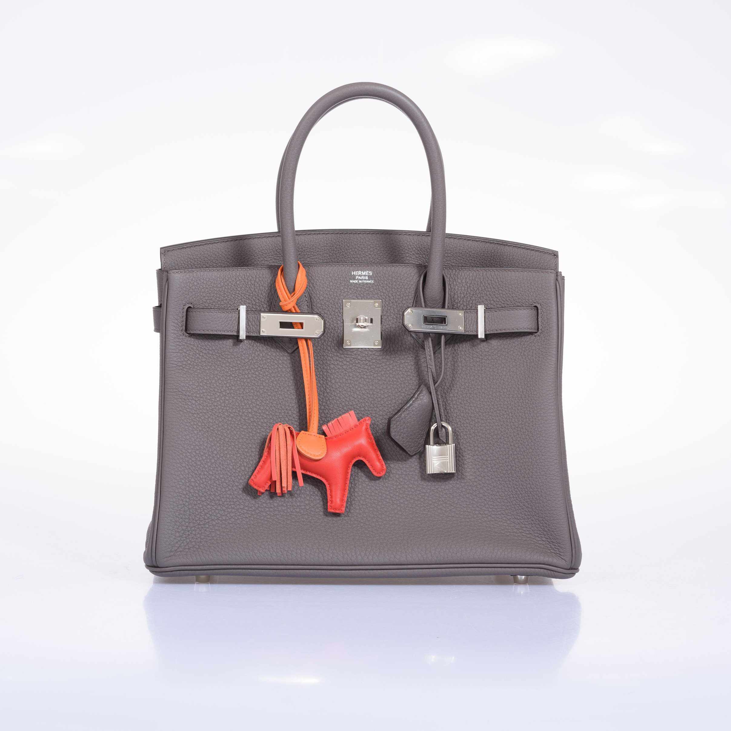 Hermès Birkin 30 Etaine Togo Palladium Hardware