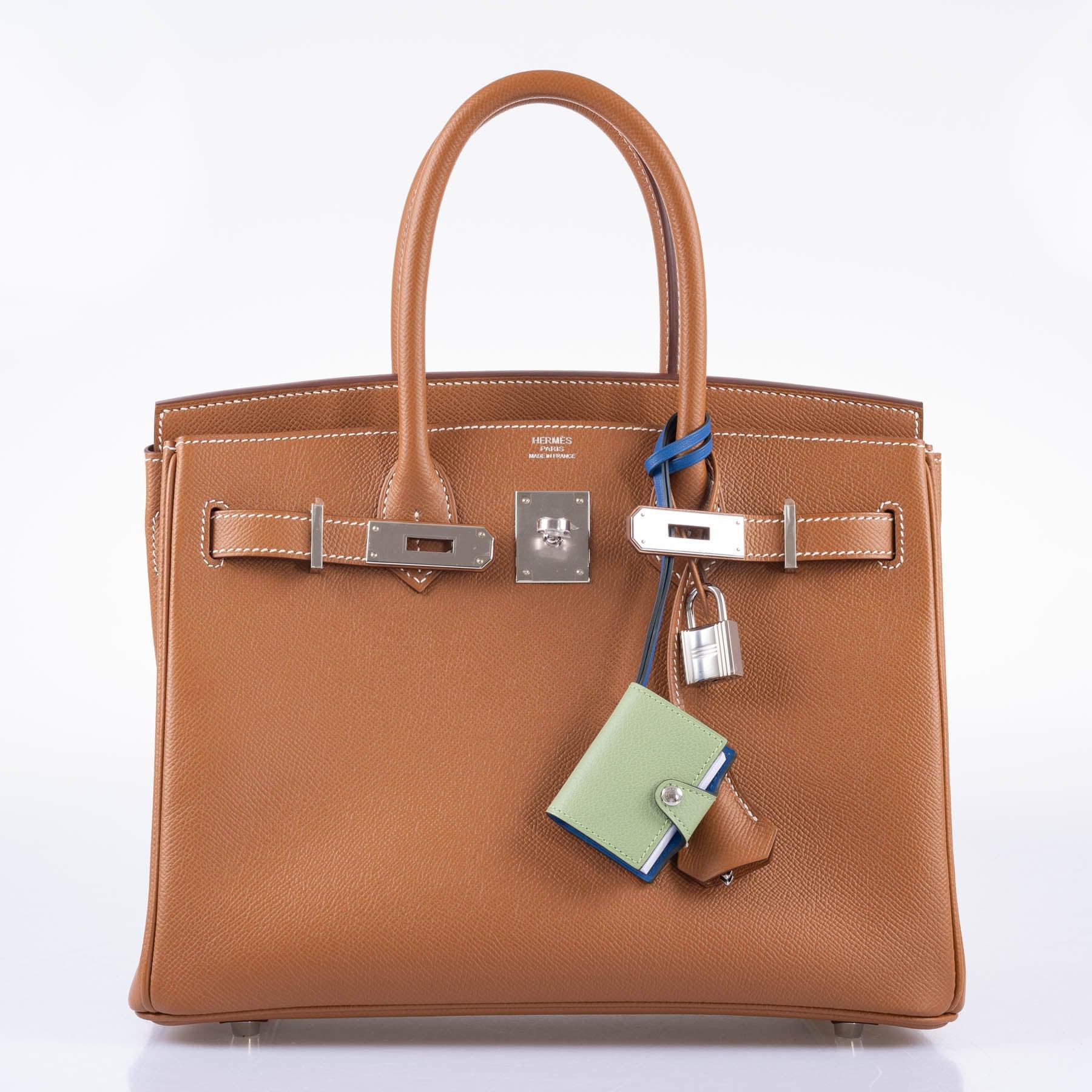 Hermès Birkin 30 Gold Epsom with Palladium Hardware