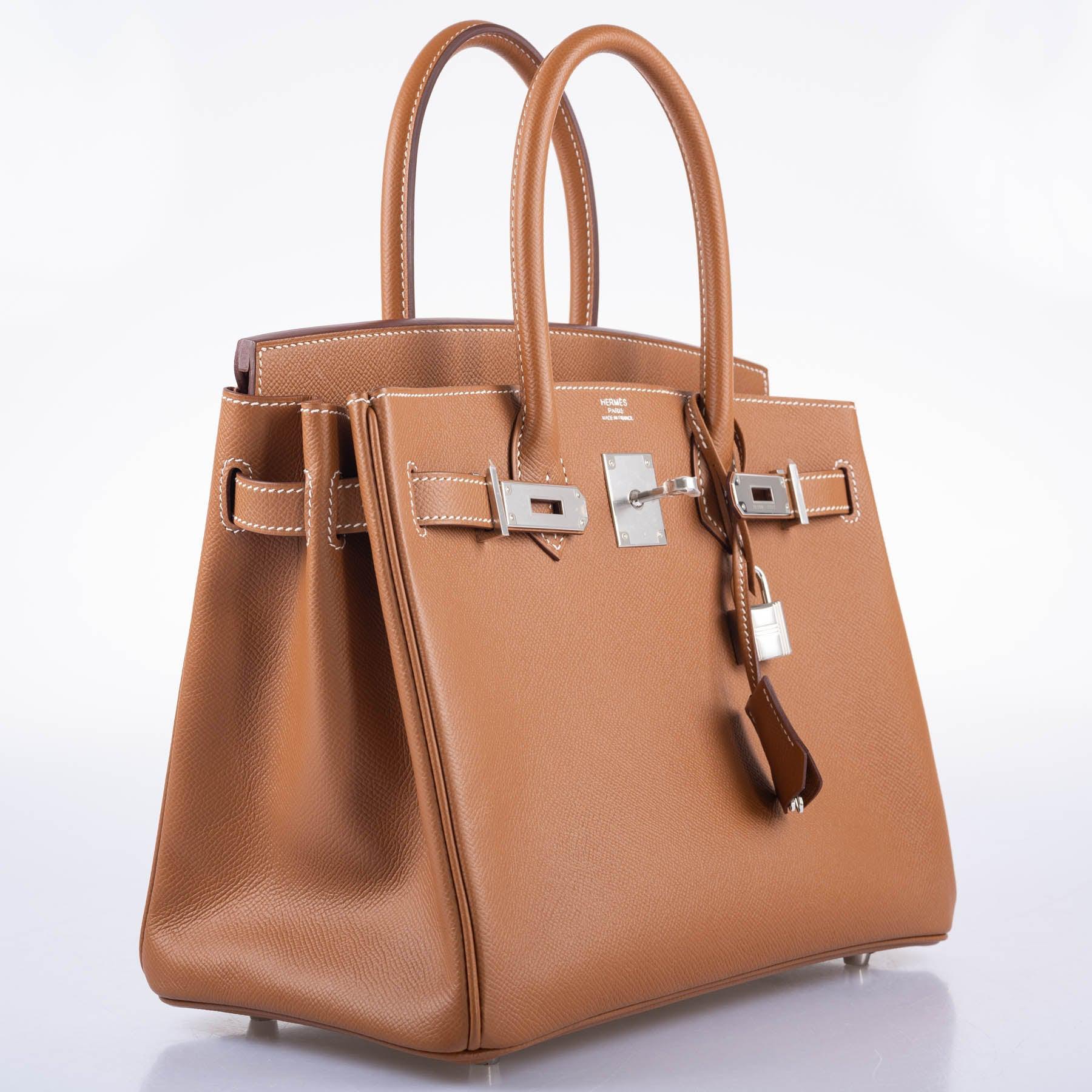 Hermès Birkin 30 Gold Epsom with Palladium Hardware
