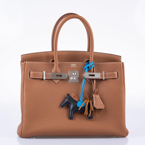 Hermès Birkin 30 Gold Togo Palladium Hardware