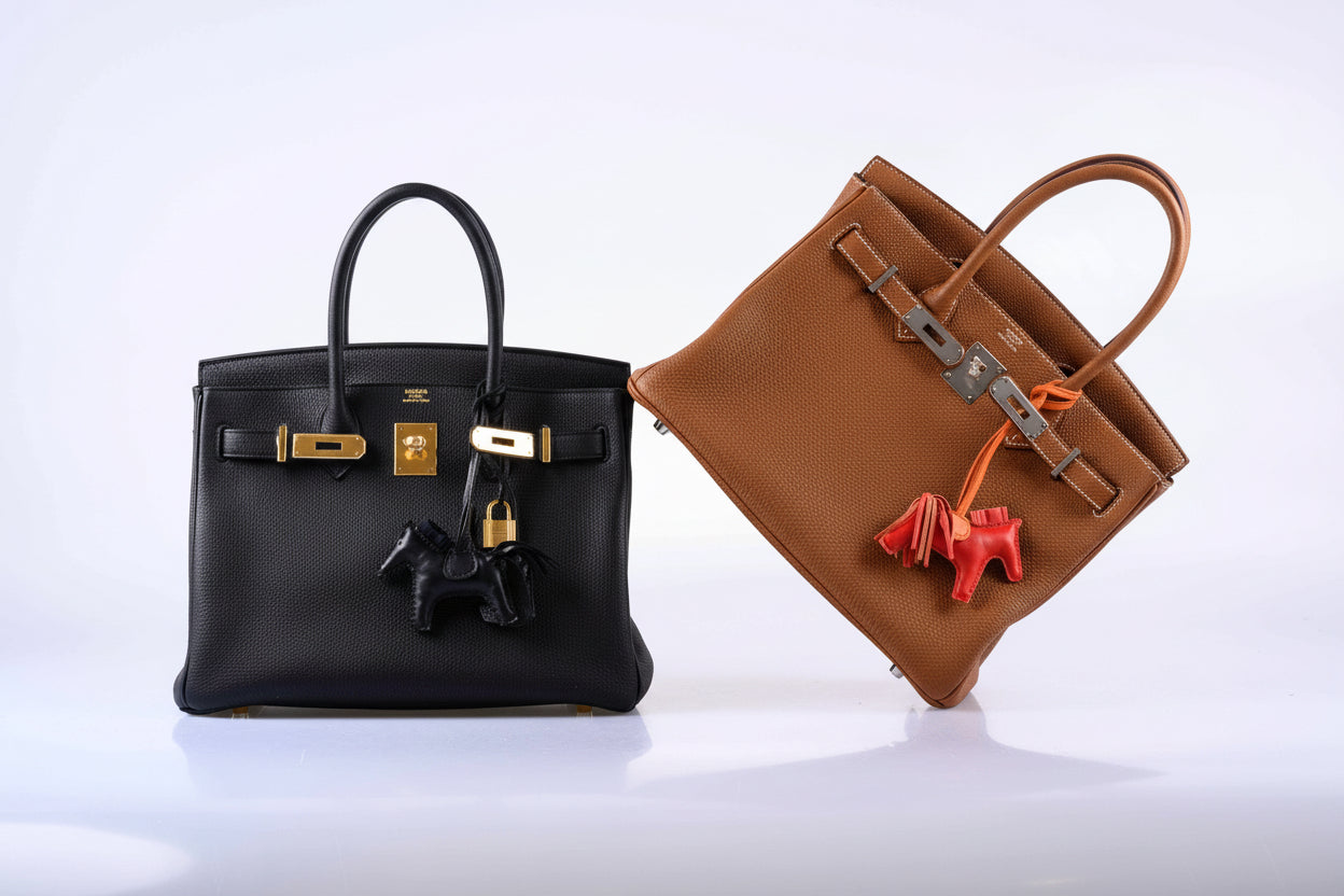 Hermès Birkin 30 Gold Togo Palladium Hardware