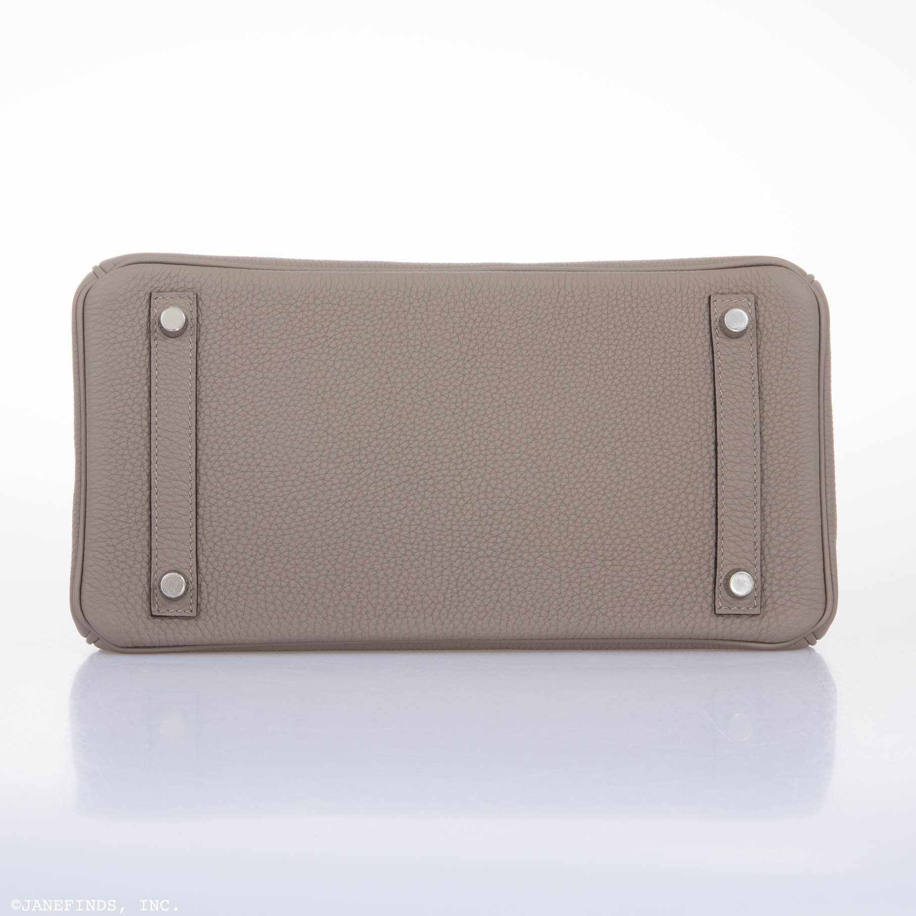 Hermès Birkin 30 Gris Asphalte Togo Palladium Hardware