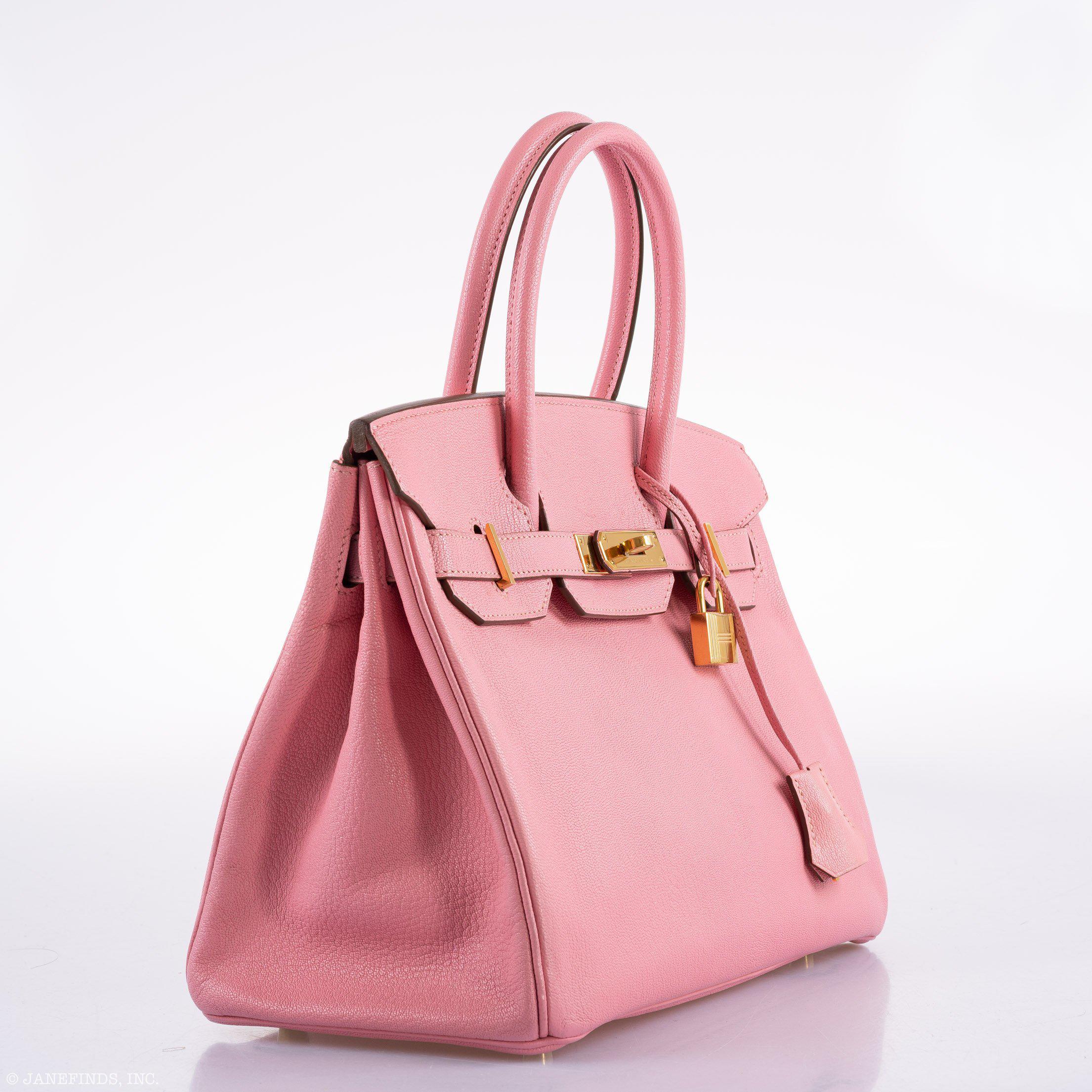 Hermès Birkin 30 HSS Rose Confetti Chevre Gold Hardware - 2015, T