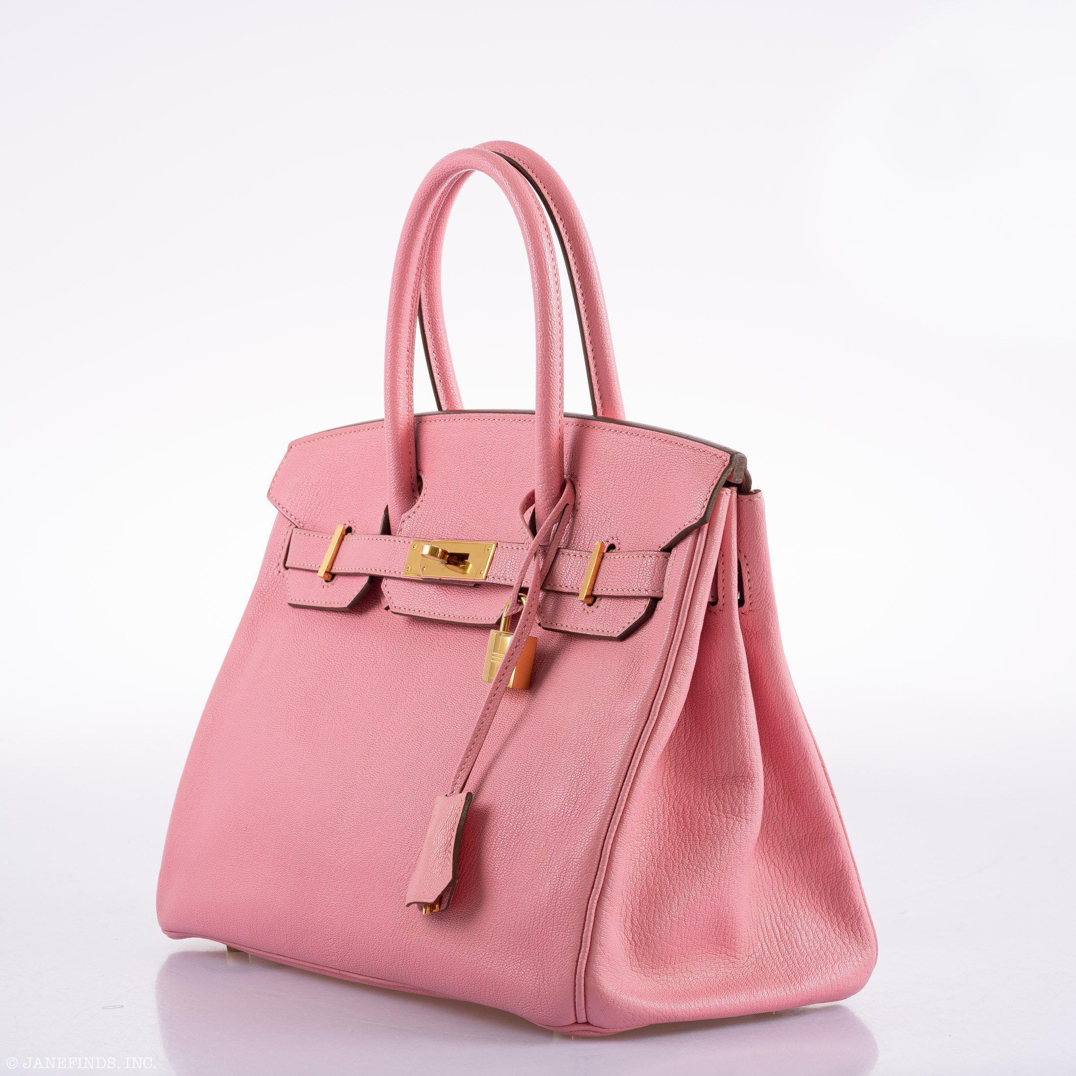 Hermès Birkin 30 HSS Rose Confetti Chevre Gold Hardware - 2015, T