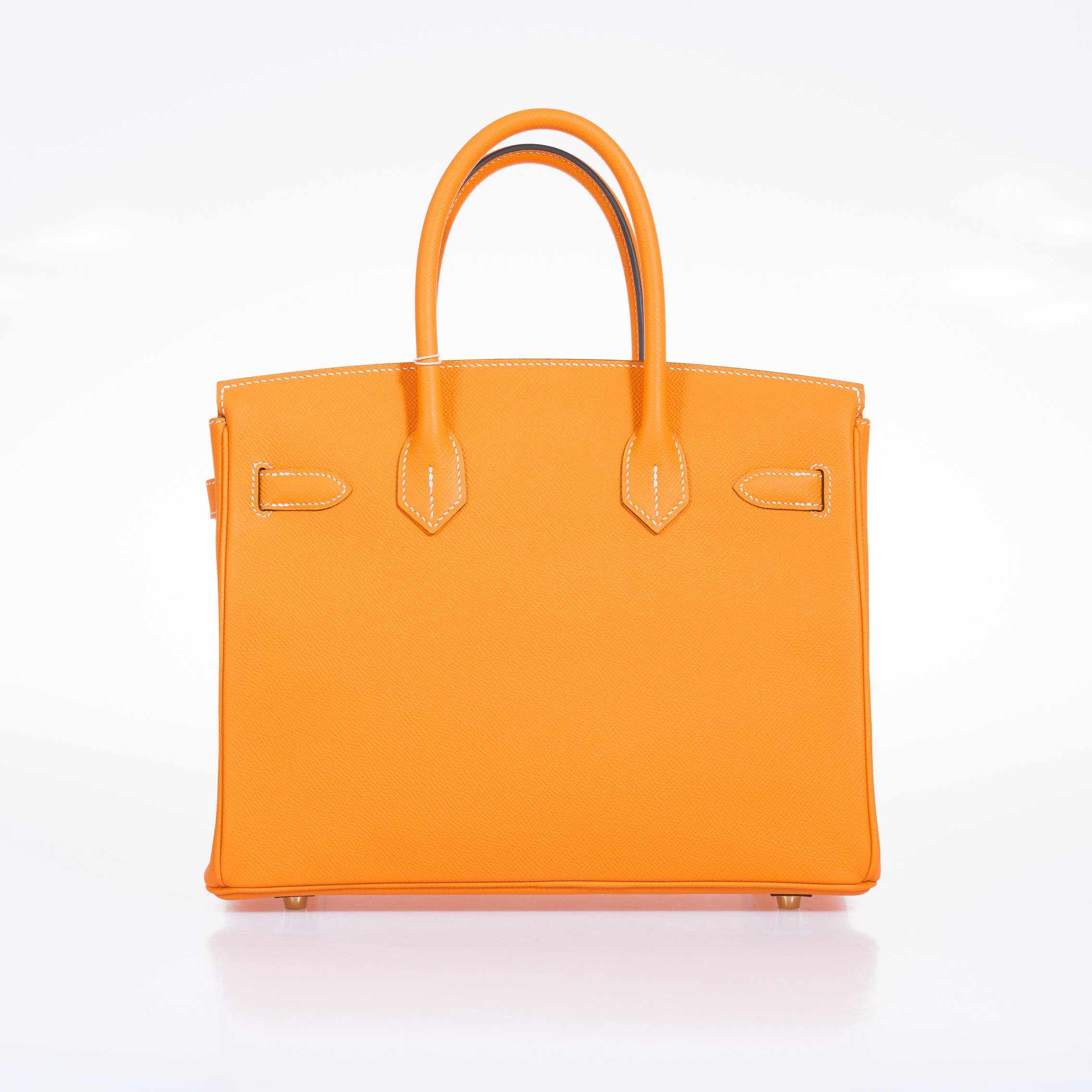 Hermès Birkin 30 Jaune D'Or & Blue Marine Epsom Palladium Hardware