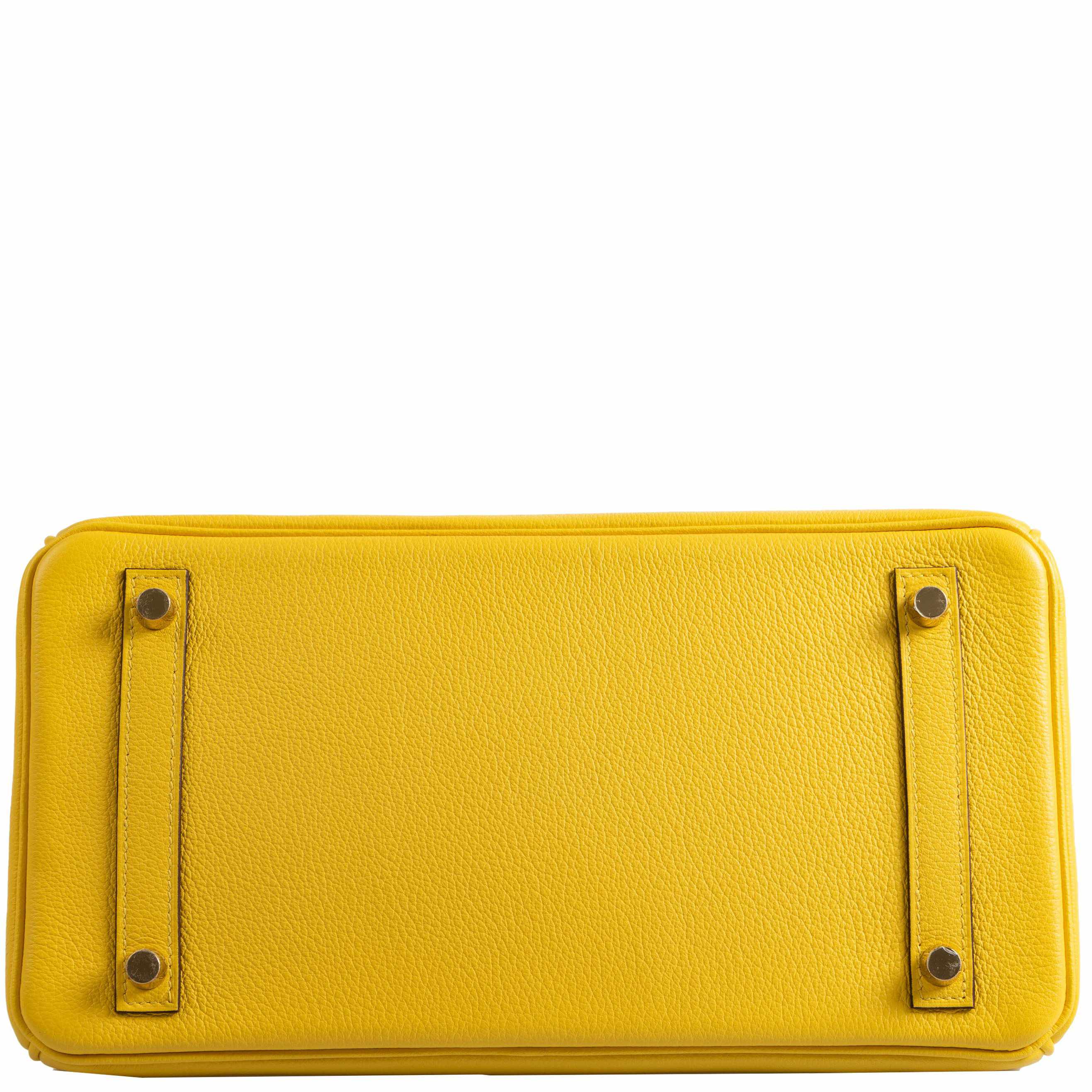 Hermès Birkin 30 Jaune De Naples Taurillon Novillo Gold Hardware