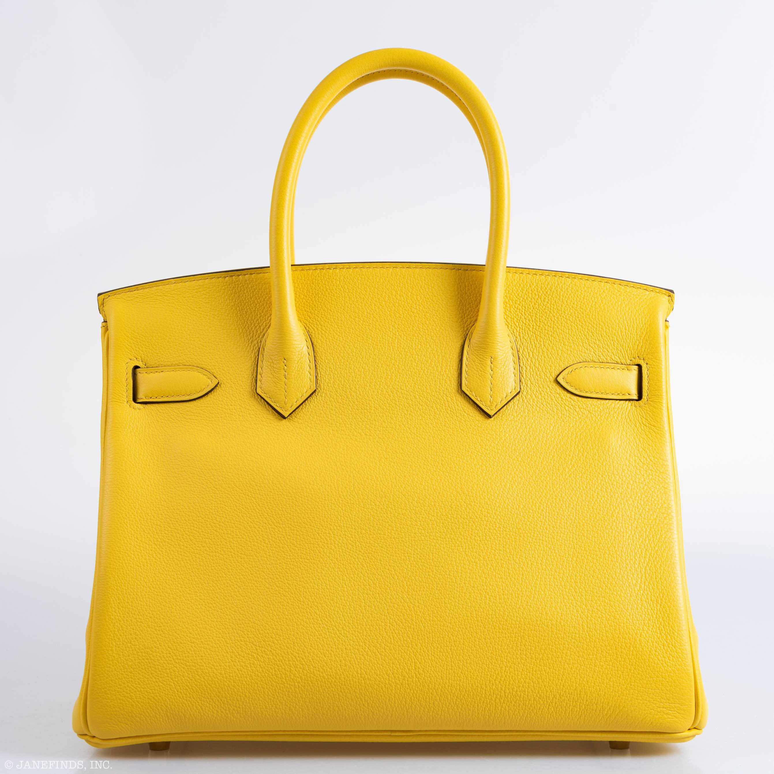 Hermès Birkin 30 Jaune De Naples Taurillon Novillo Gold Hardware