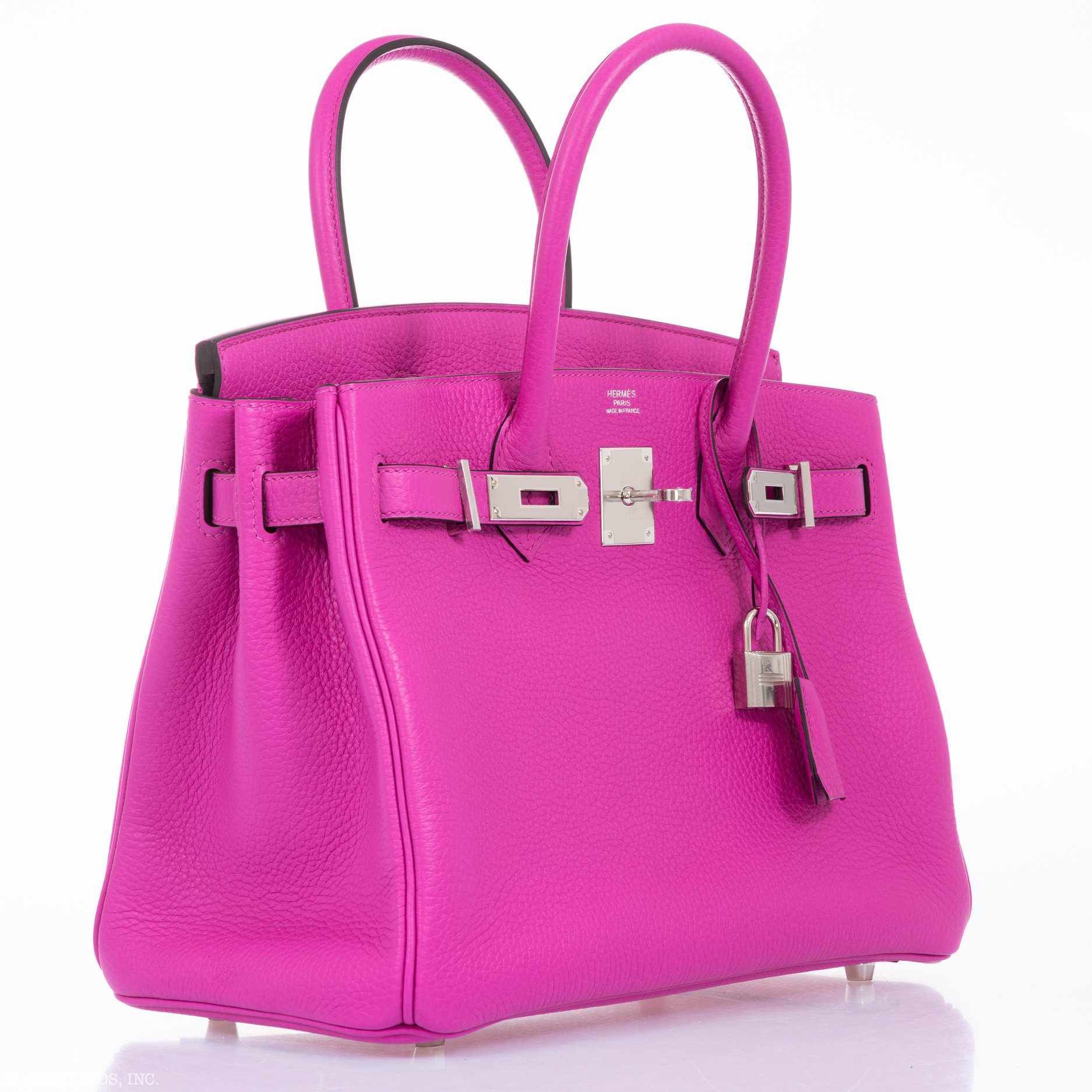 Hermès Birkin 30 Magnolia Clemence Palladium Hardware