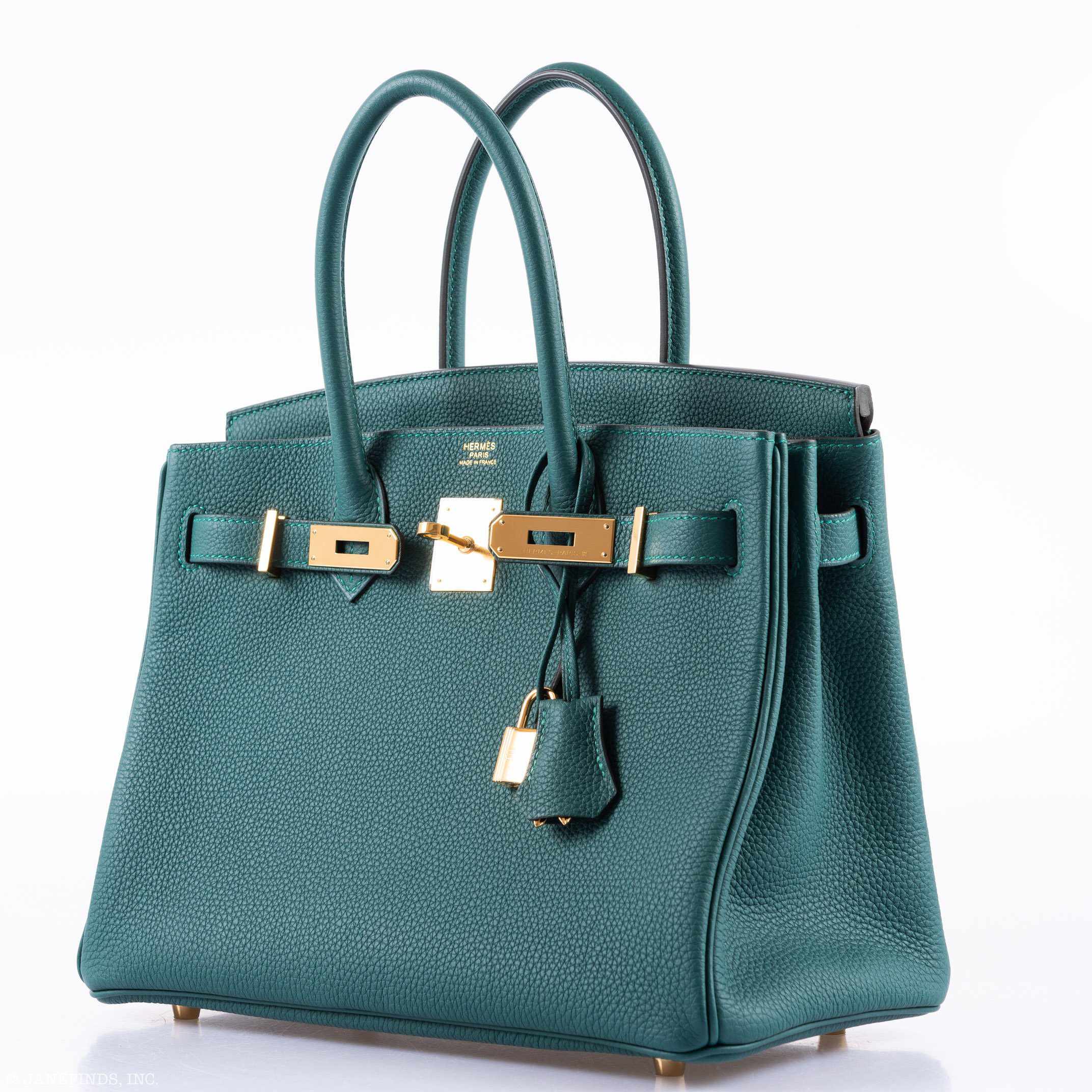 Hermès Birkin 30 Malachite Togo Gold Hardware