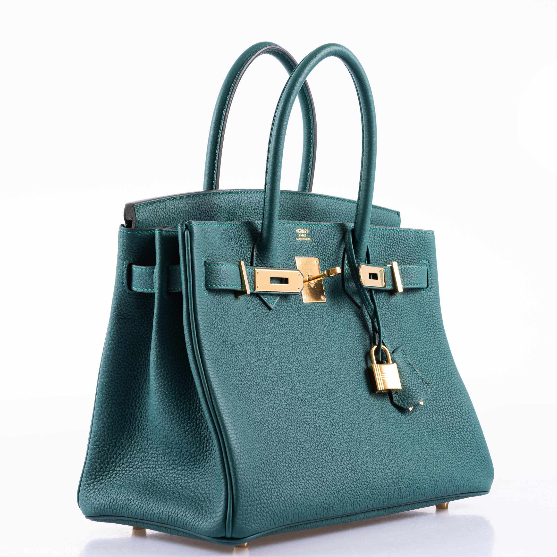 Hermès Birkin 30 Malachite Togo Gold Hardware