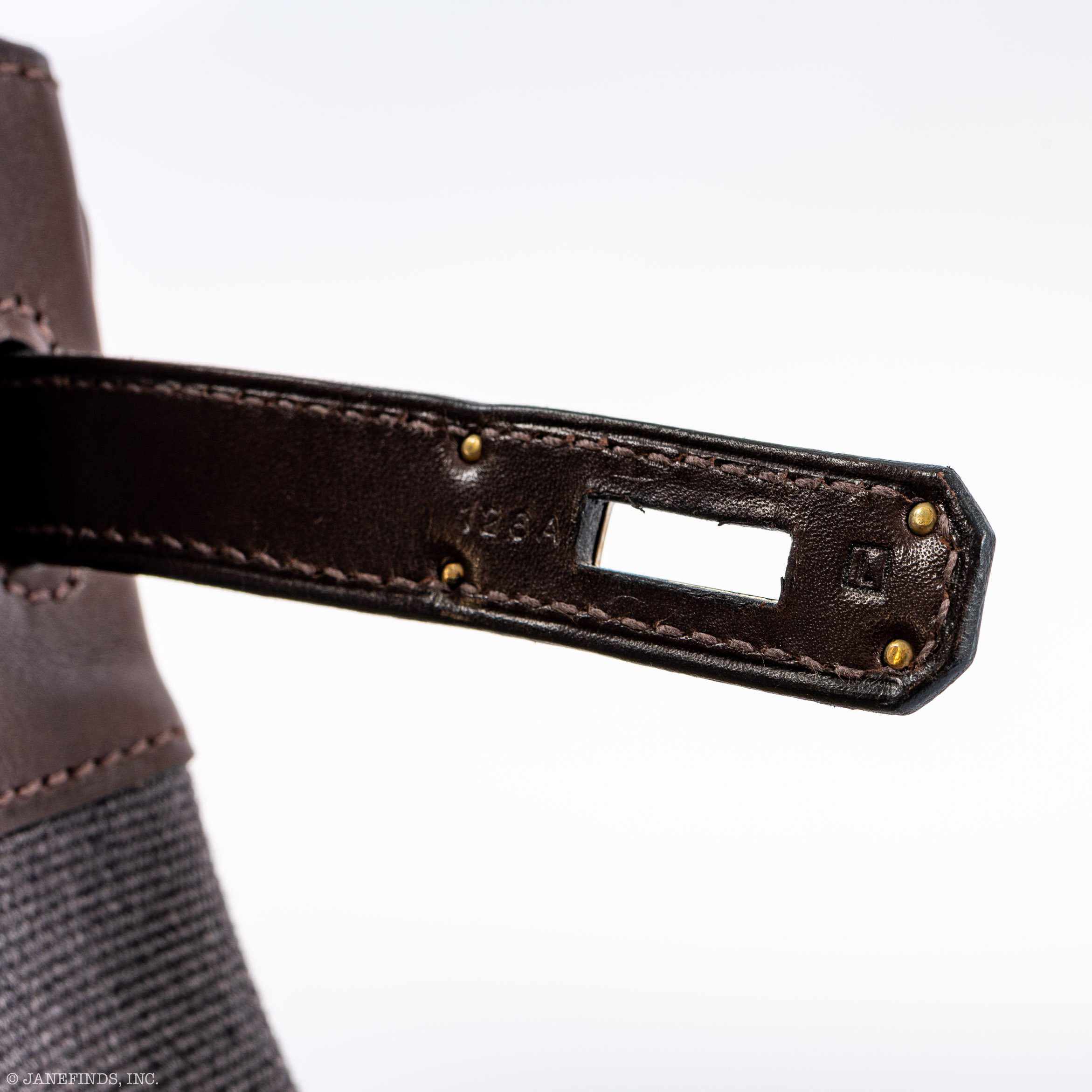 Hermès Birkin 30 Marron Fonce Calf & Colorful Wool Jumping Canvas Palladium Hardware