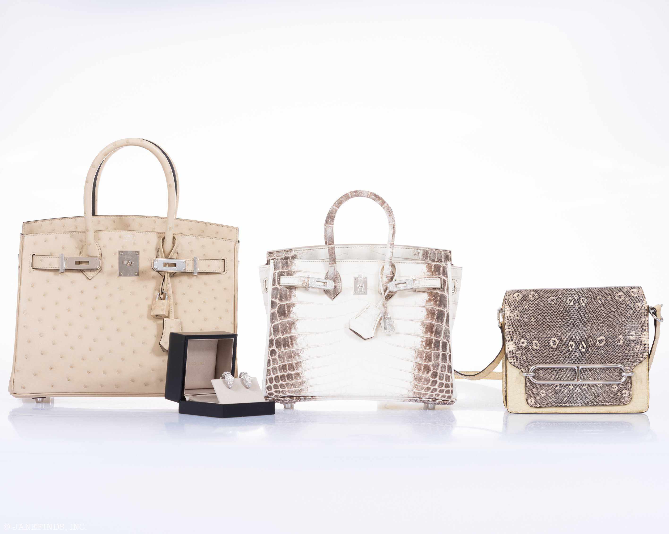 Hermès Birkin 30 Parchemin Ostrich Palladium Hardware