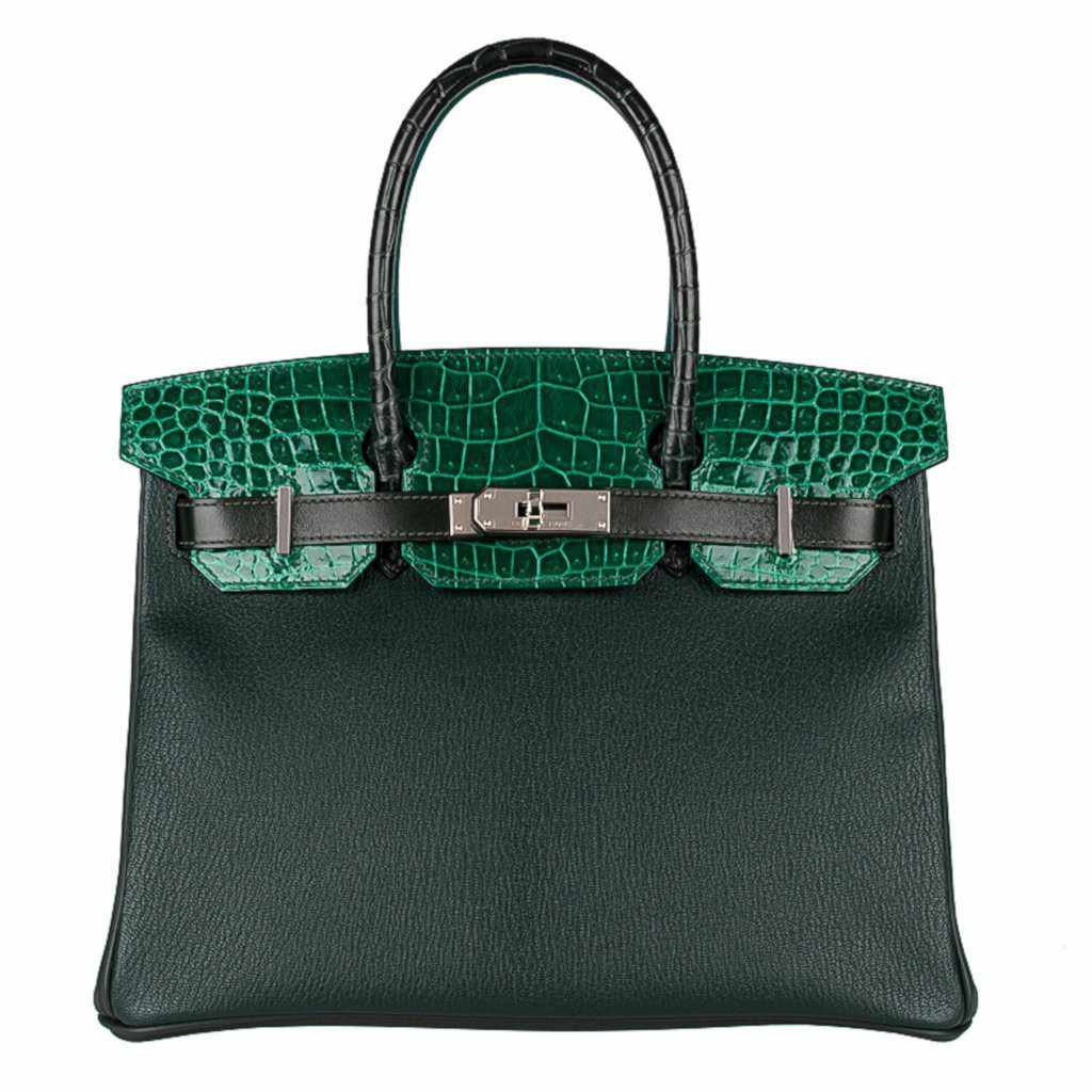 Tuesday Find: Birkin 30 Patchwork Vert Fonce Vert Titen Emerald