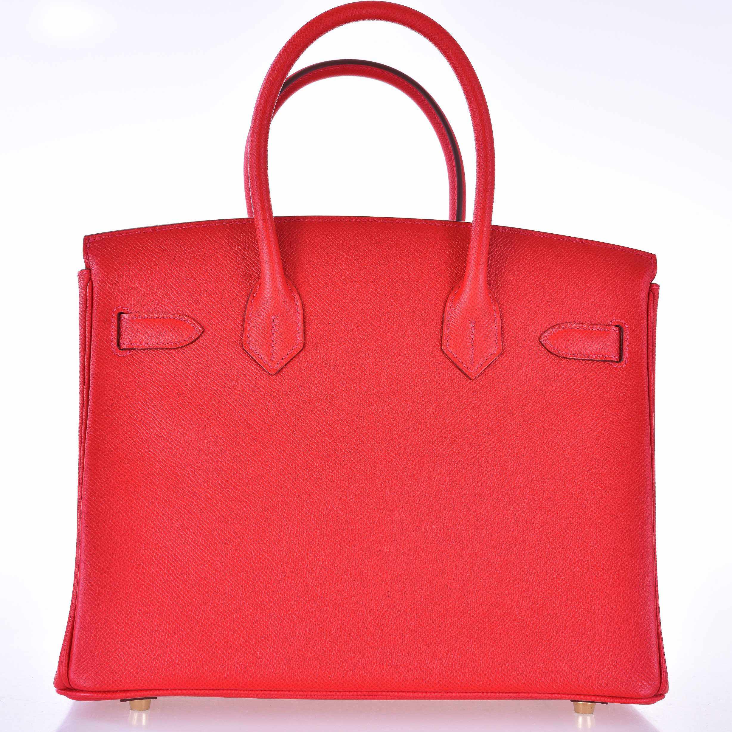 Hermès Birkin 30 Rouge Casaque Epsom Gold Hardware