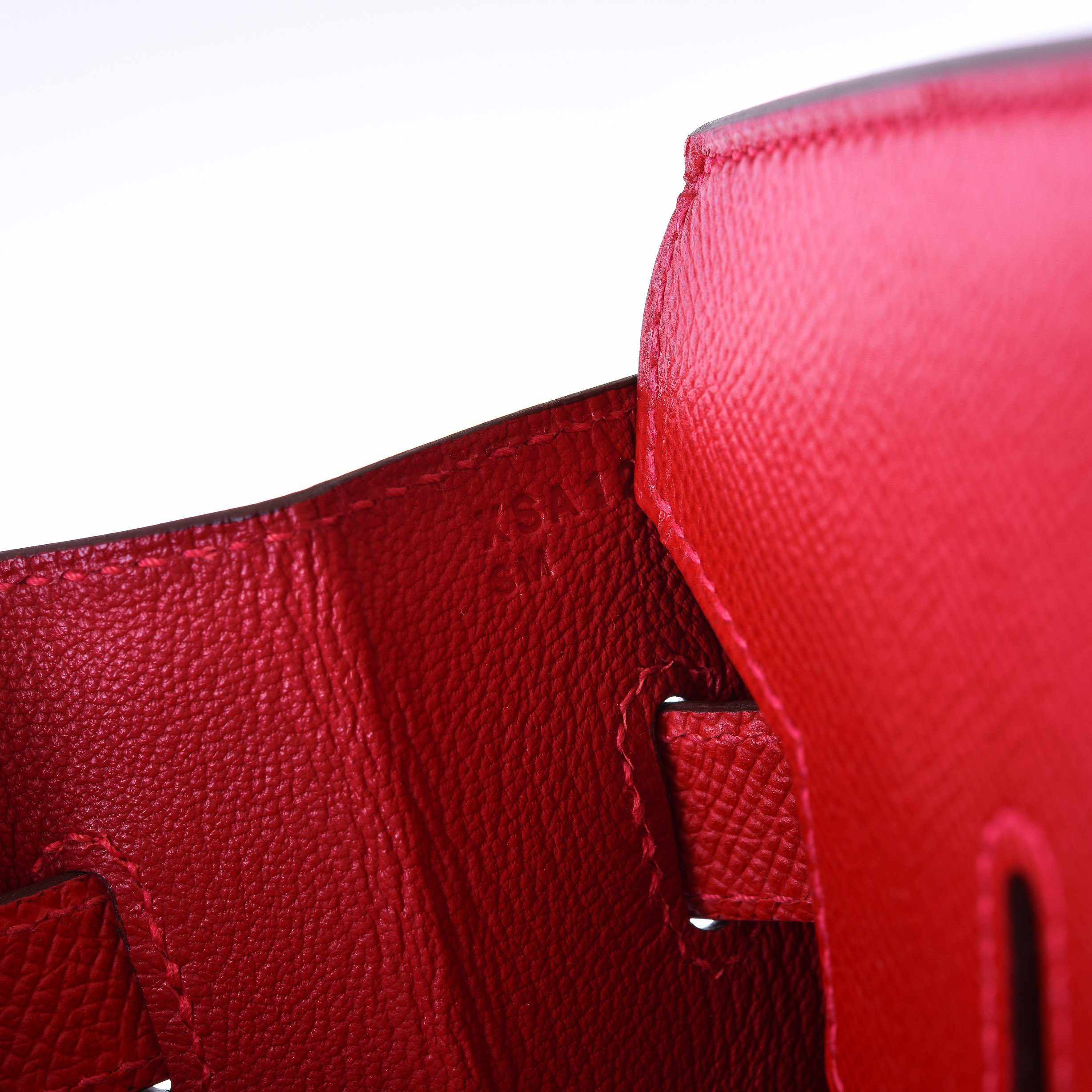 Hermès Birkin 30 Rouge Casaque Epsom Gold Hardware