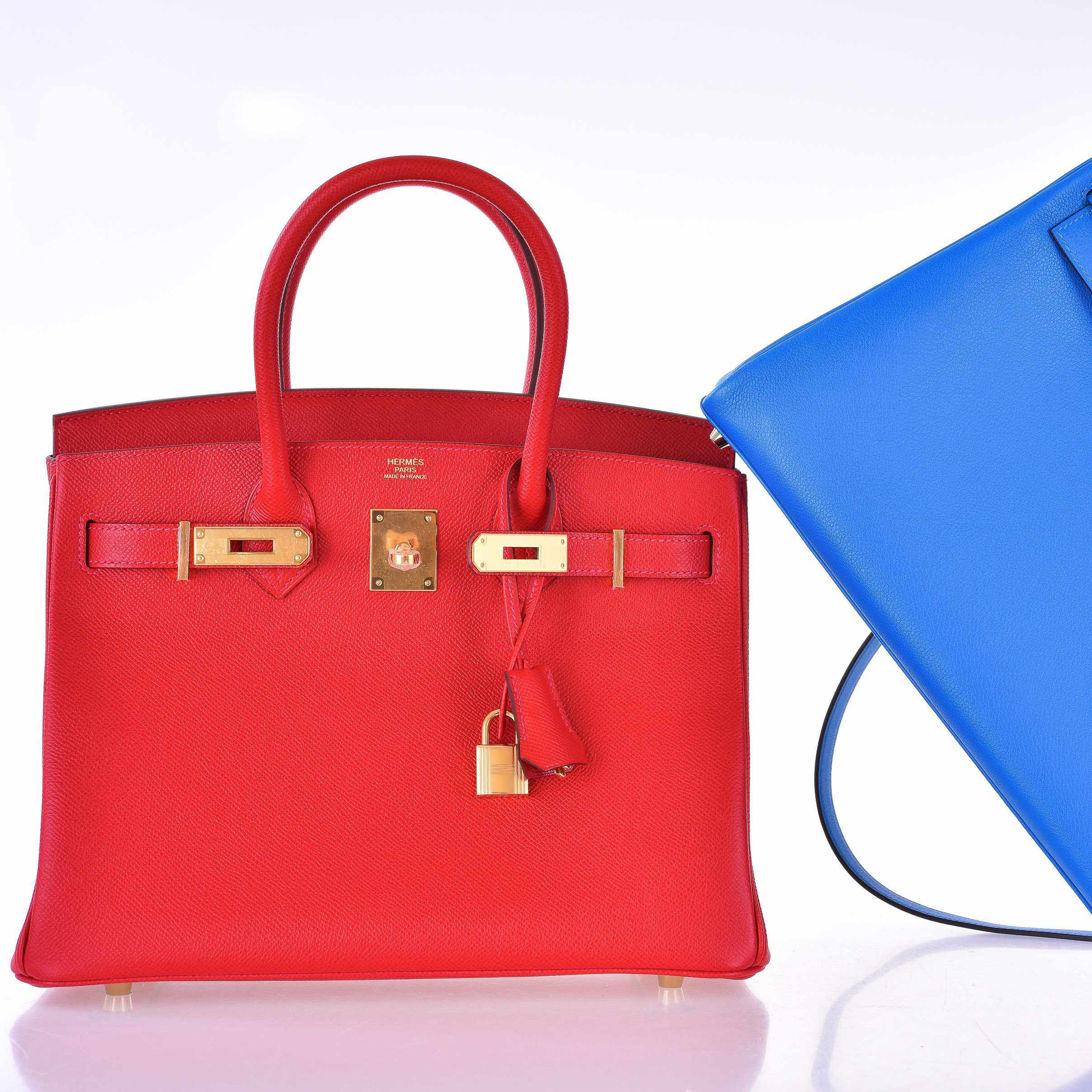 Hermès Birkin 30 Rouge Casaque Epsom Gold Hardware