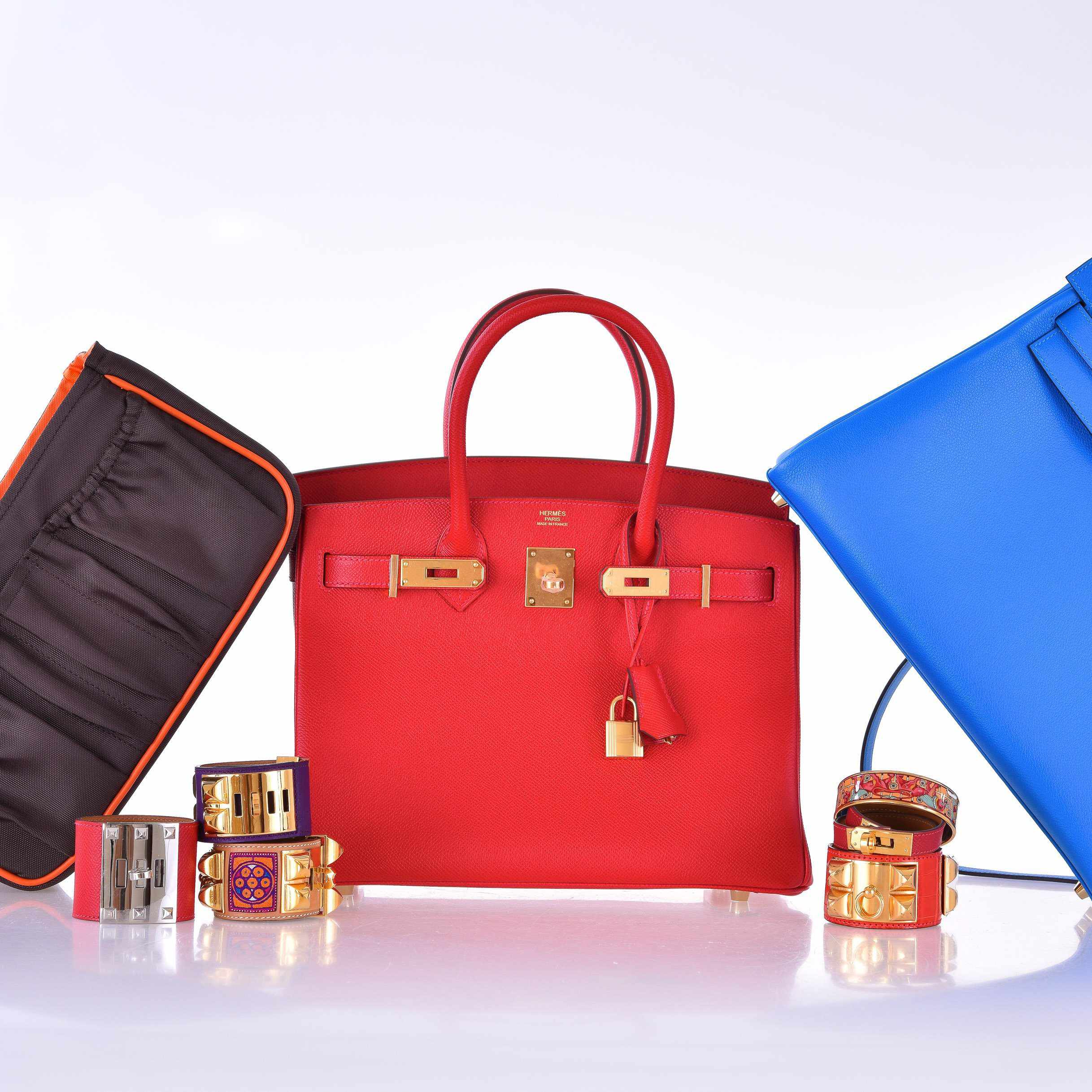 Hermès Birkin 30 Rouge Casaque Epsom Gold Hardware