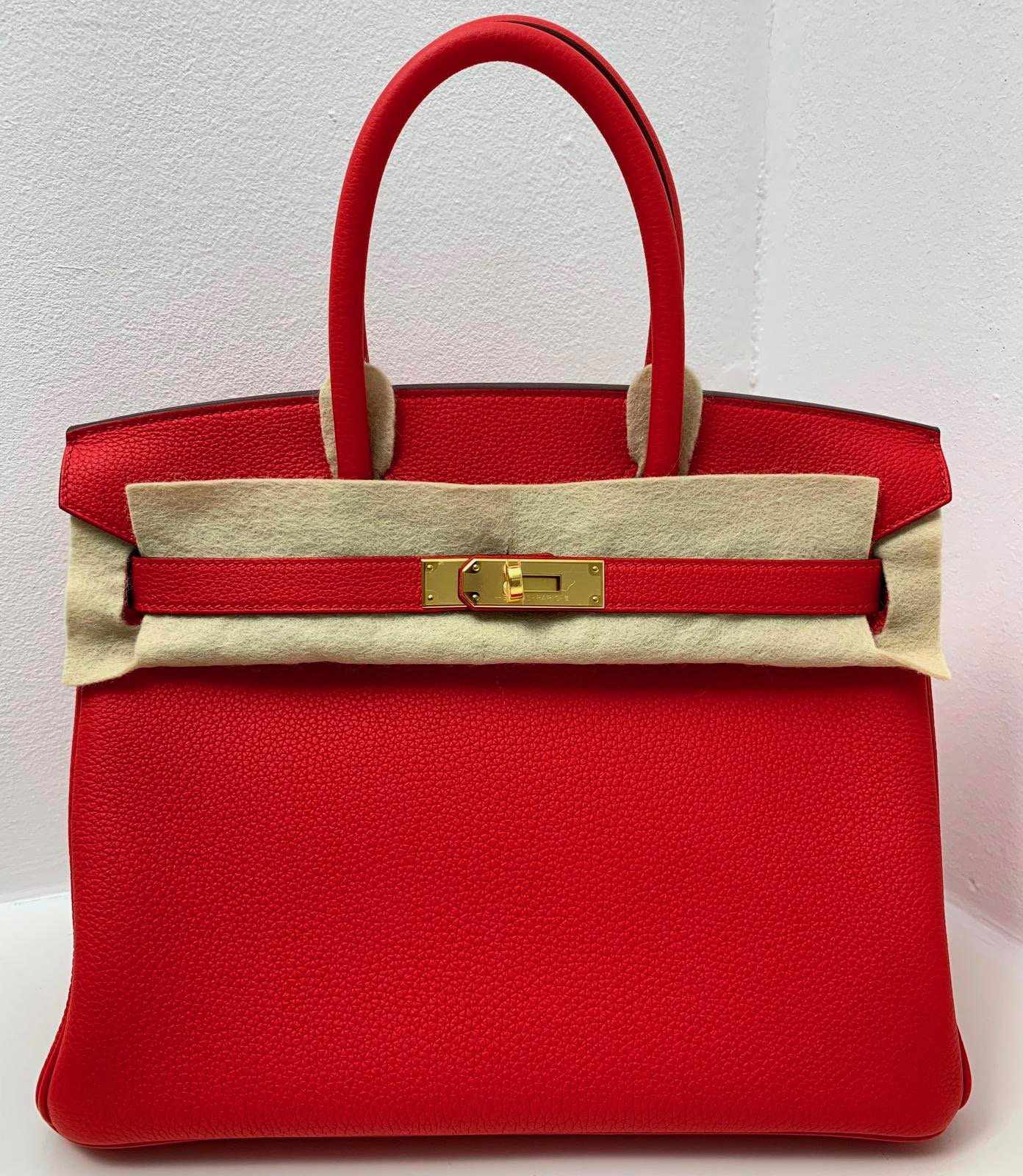 Hermes Birkin 30 Togo GHW Etoupe New