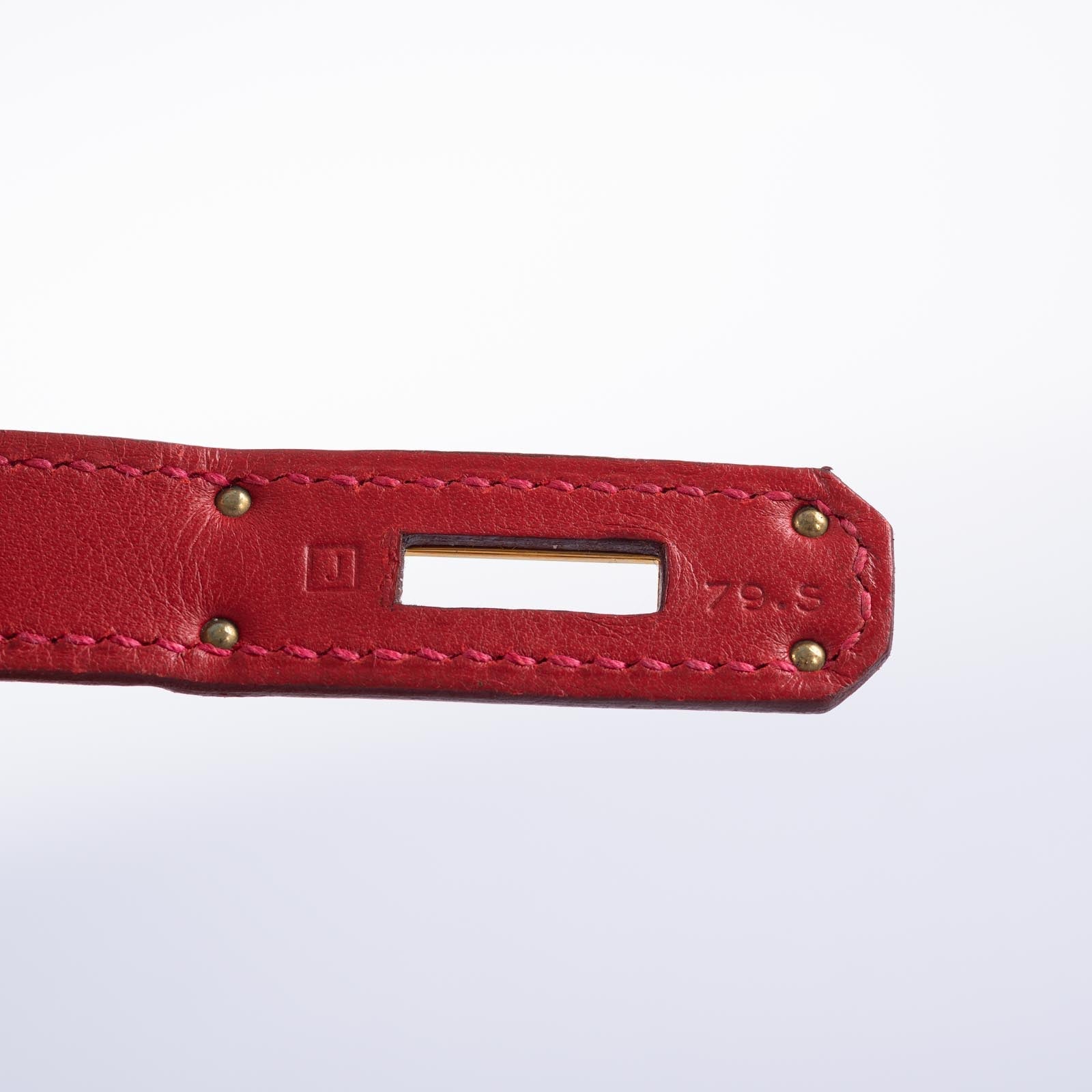 Hermès Birkin 30 Rouge Vif Swift with Gold Hardware