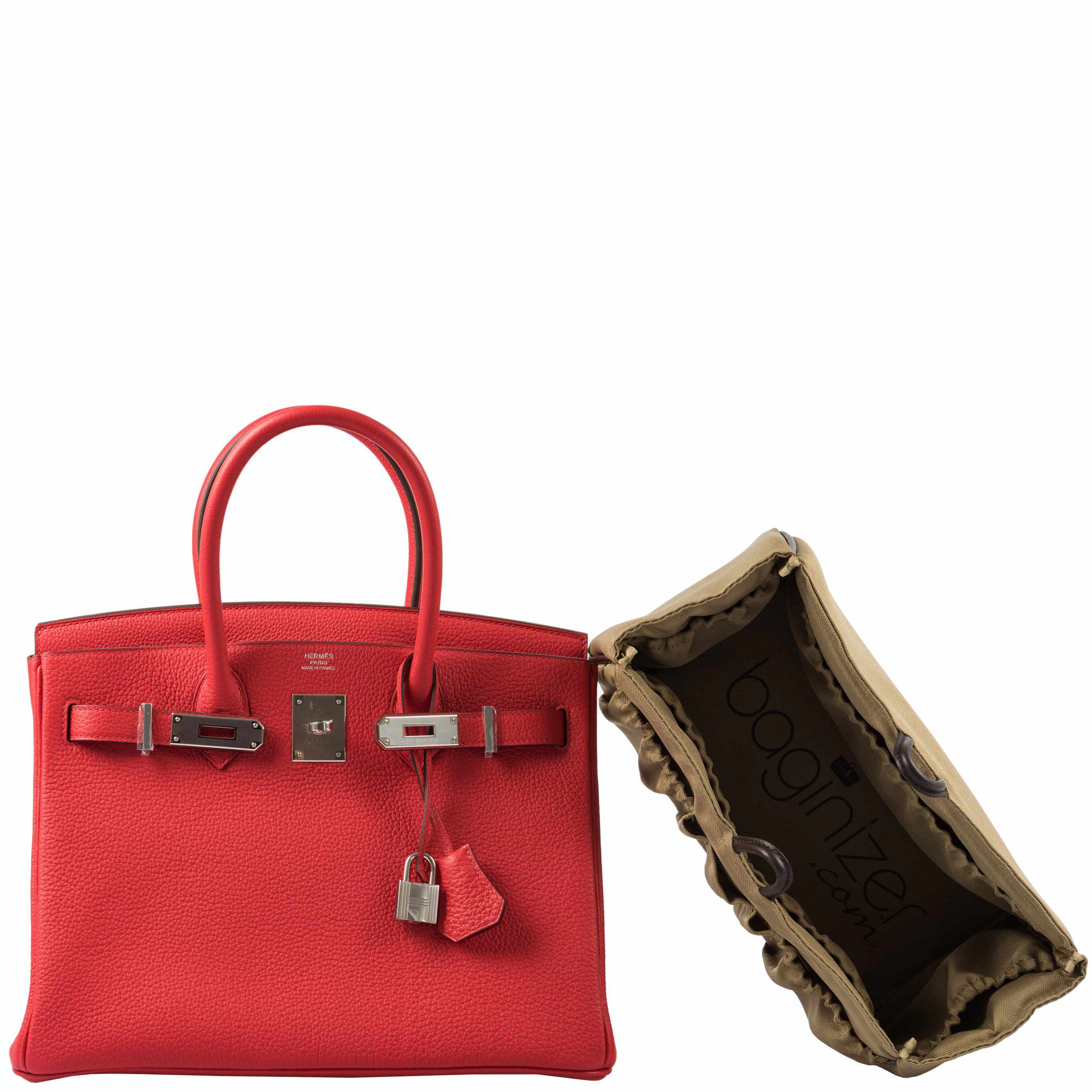 Hermès Birkin 30 Rouge de Coeur Togo Palladium Hardware