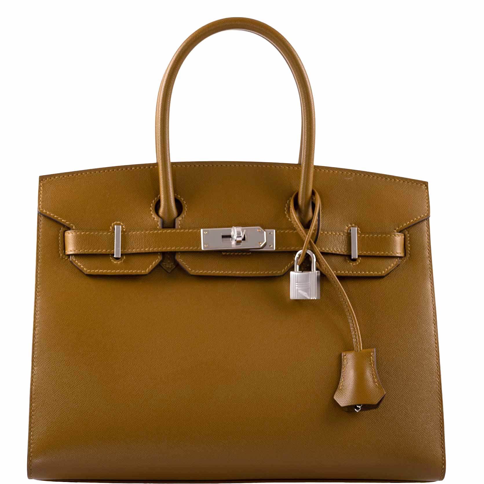 Hermès Birkin 30 Sellier Bronze Doré Madame Palladium Hardware