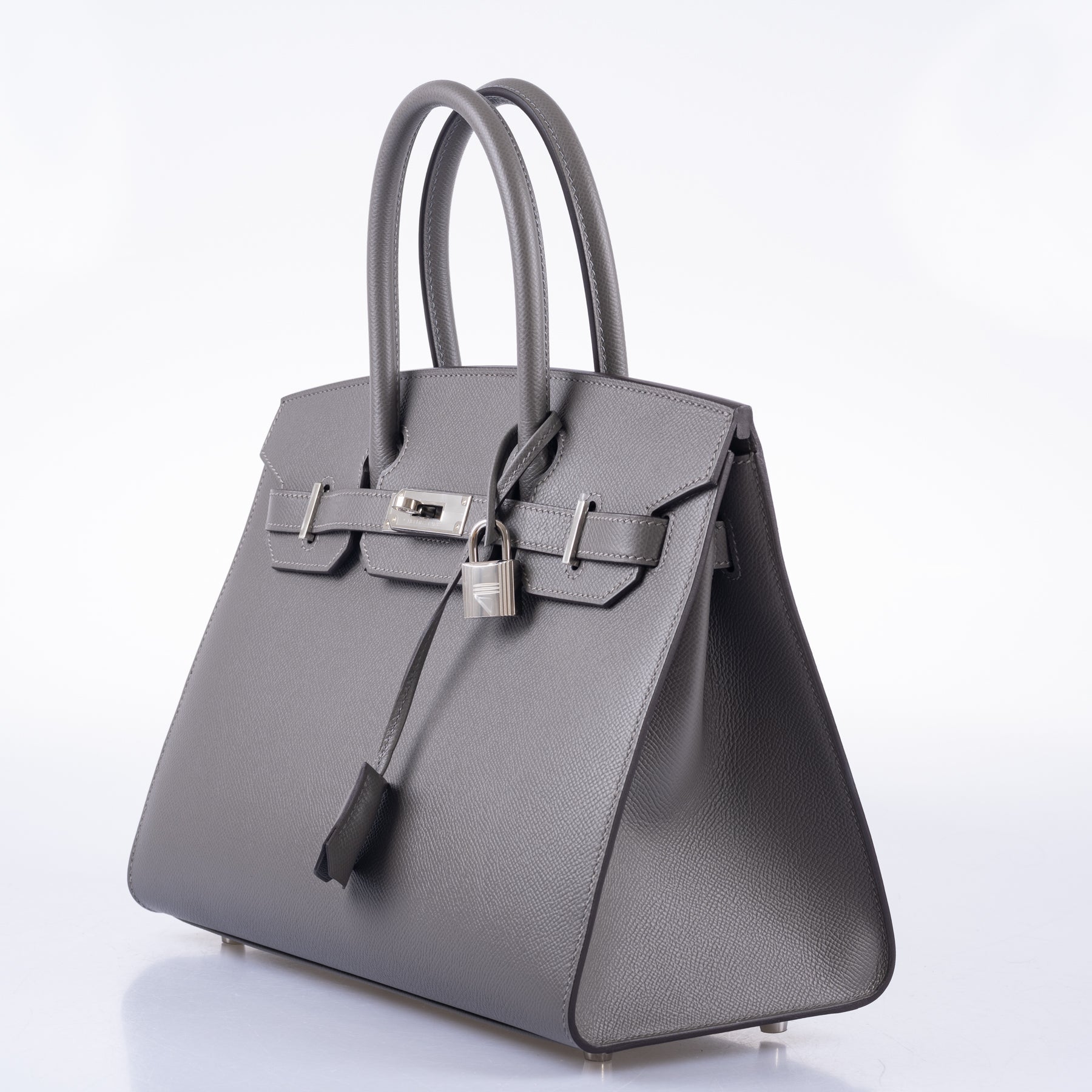 Hermès Birkin 30 Sellier Gris Meyer Epsom Palladium Hardware