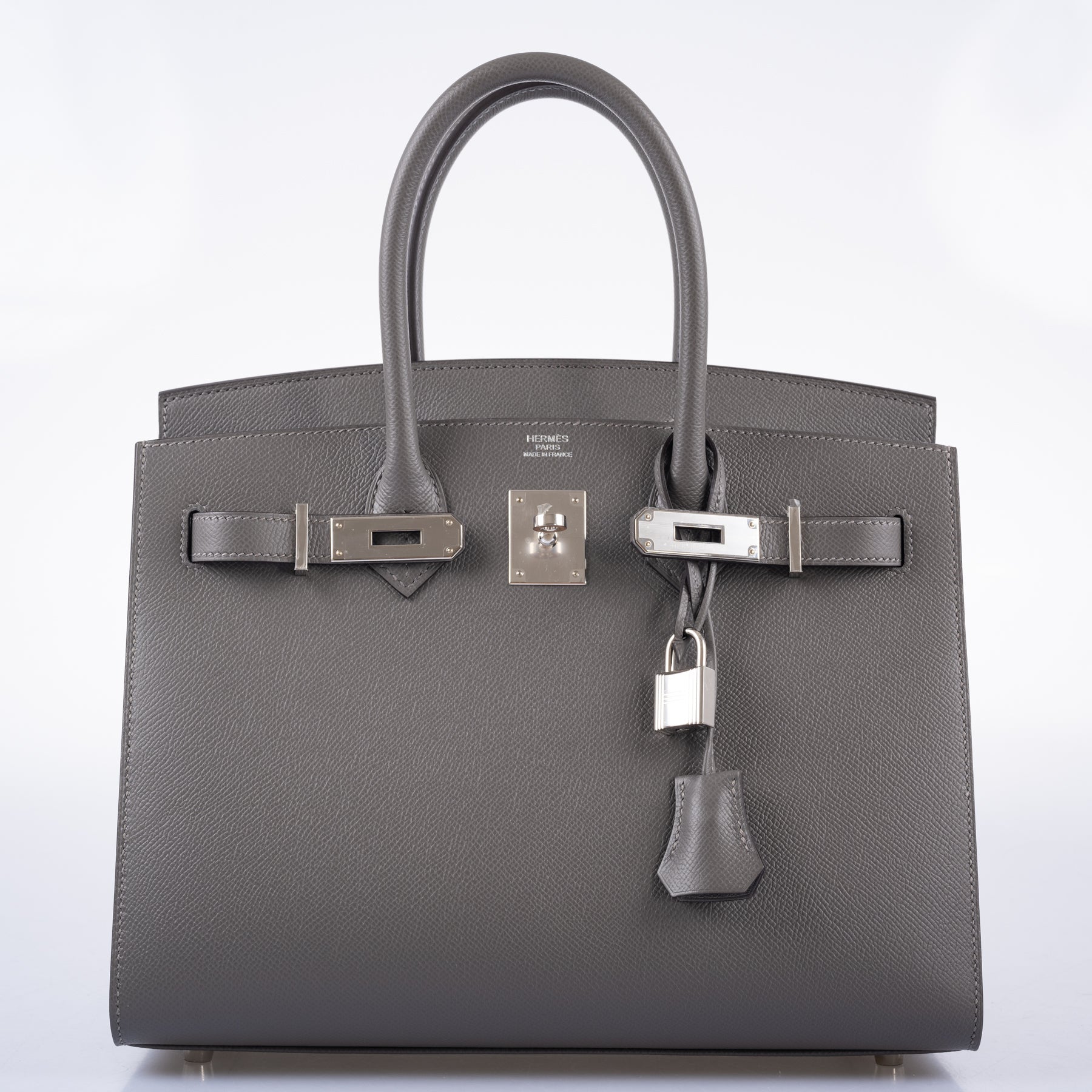 Hermès Birkin 30 Sellier Gris Meyer Epsom Palladium Hardware