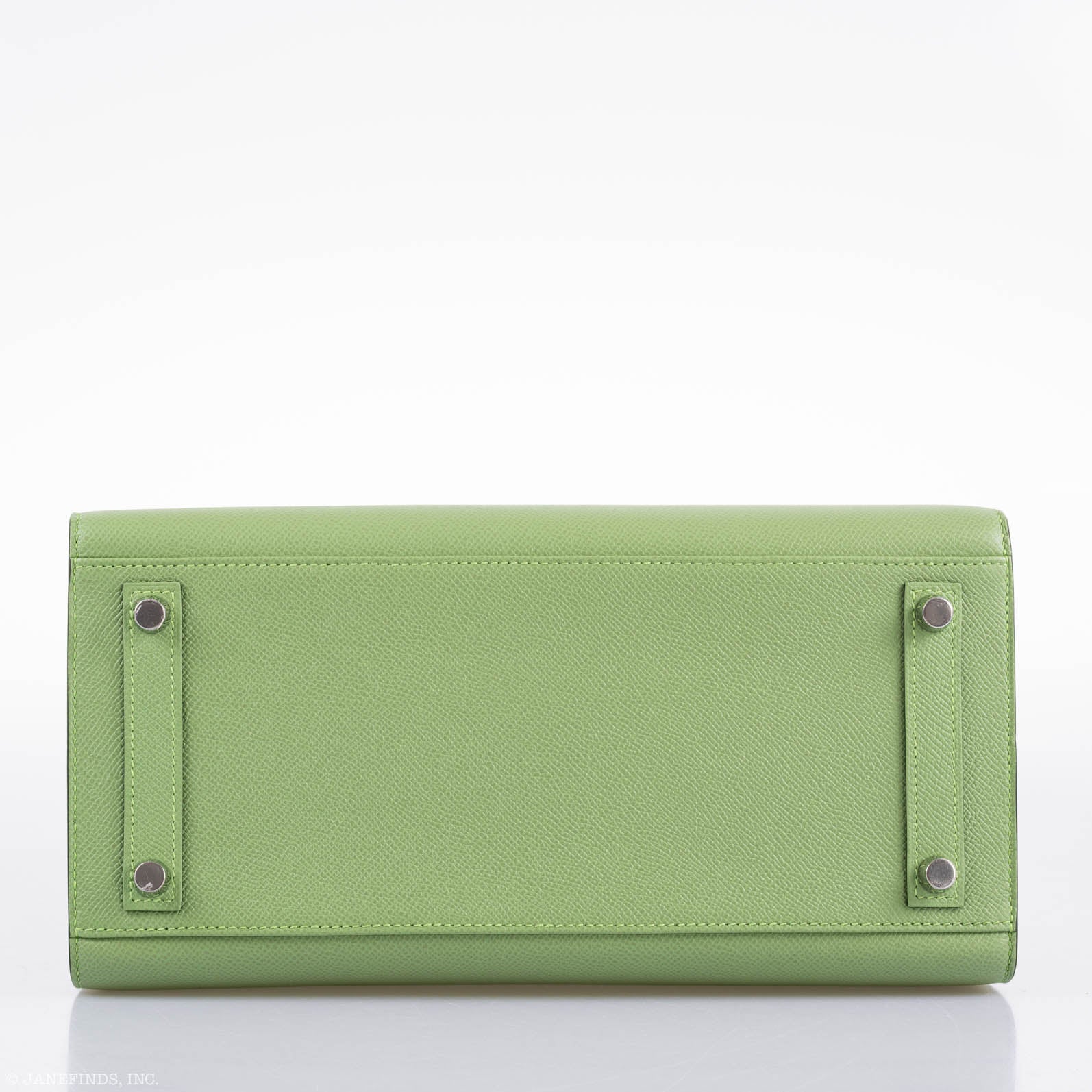 Hermès Birkin 30 Sellier Vert Criquet Madame Grain Palladium Hardware - 2020, Y