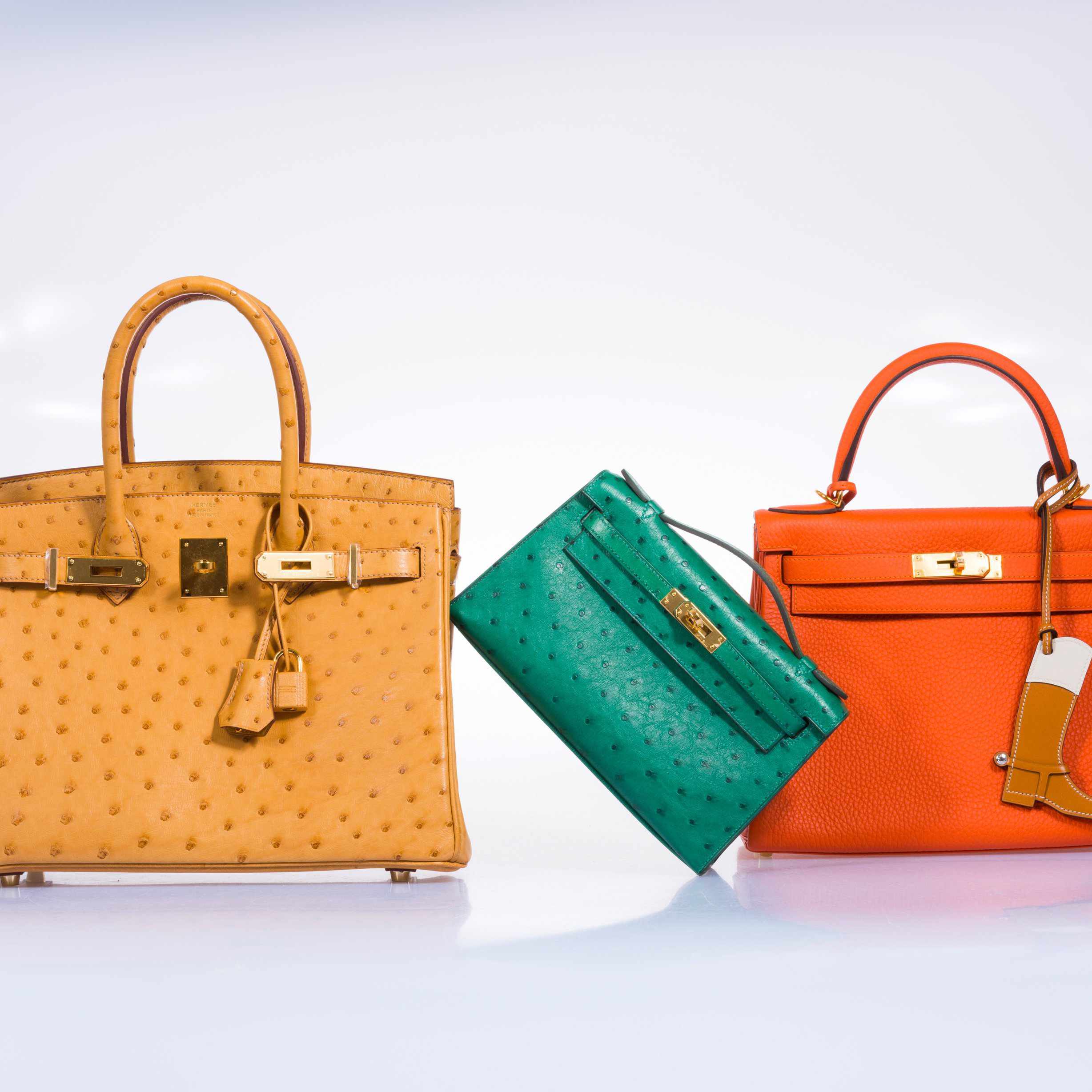 Hermès Birkin 30 Tabac Camel Ostrich Gold Hardware