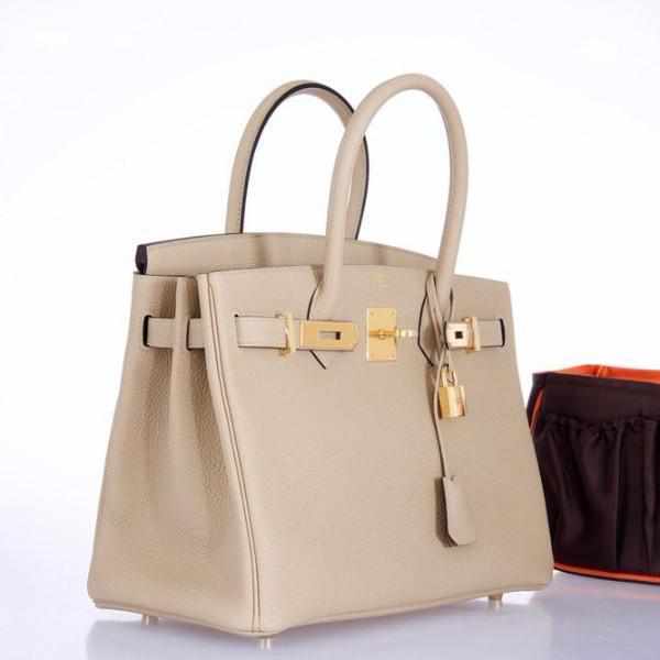 Hermès Birkin 30 Togo Trench Gold Hardware