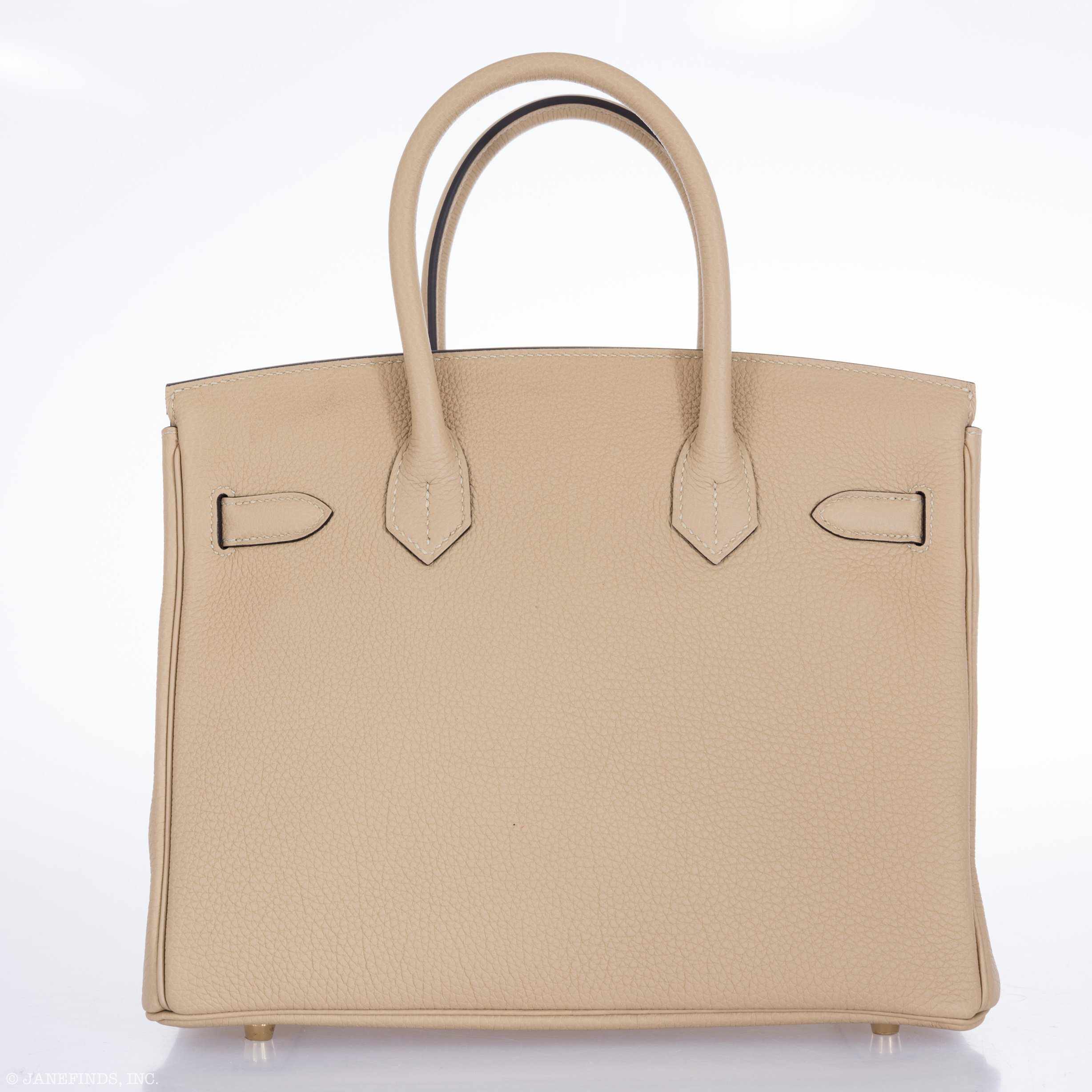 Hermès Birkin 30 Trench Togo Gold Hardware
