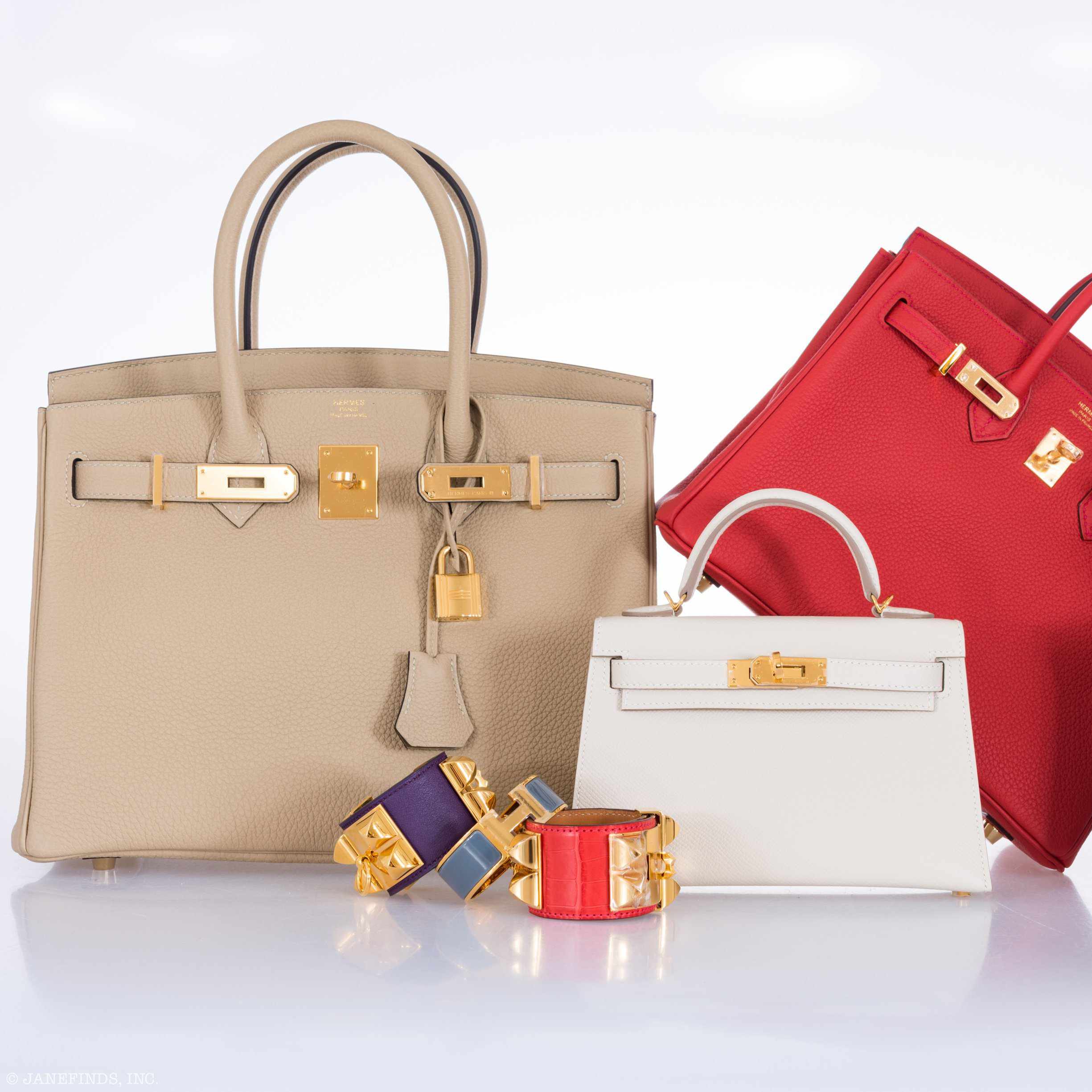 Hermès Birkin 30 Trench Togo Gold Hardware