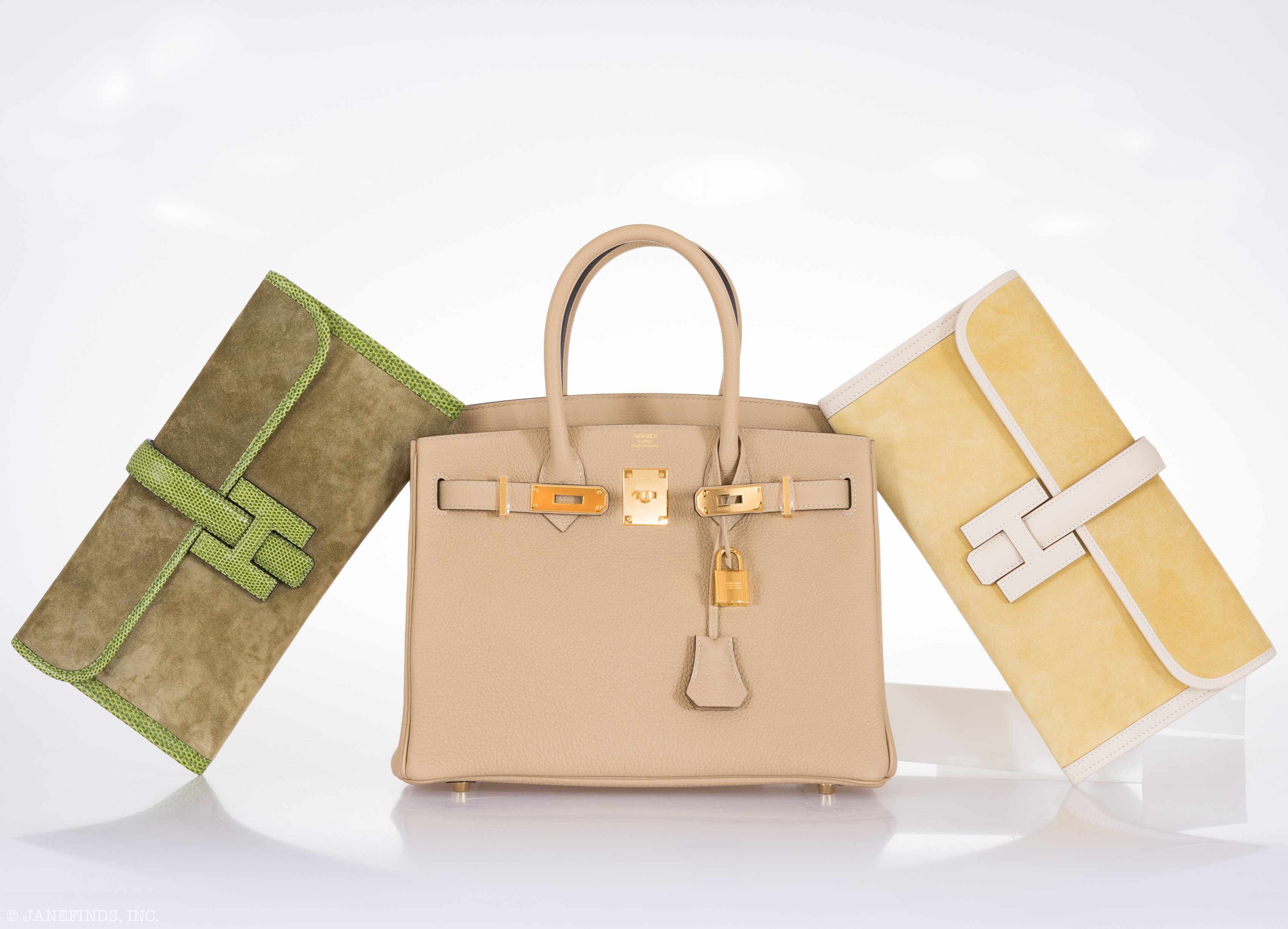 Hermès Birkin 30 Trench Togo Gold Hardware