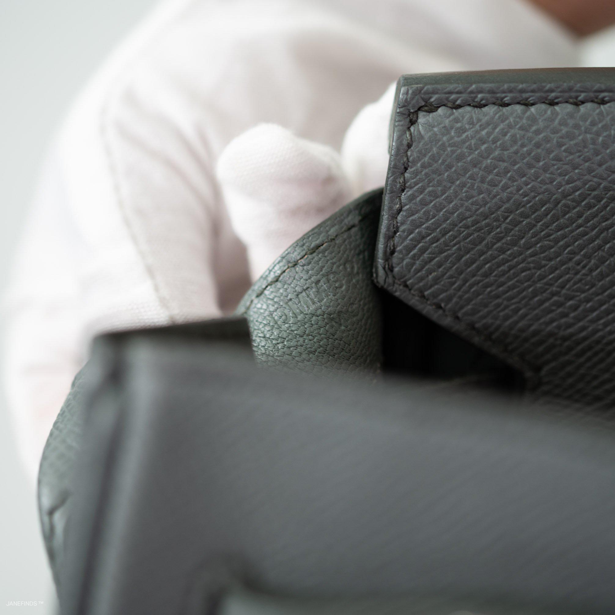 Hermès Birkin 30 Vert Amande Epsom with Palladium Hardware - 2019, D