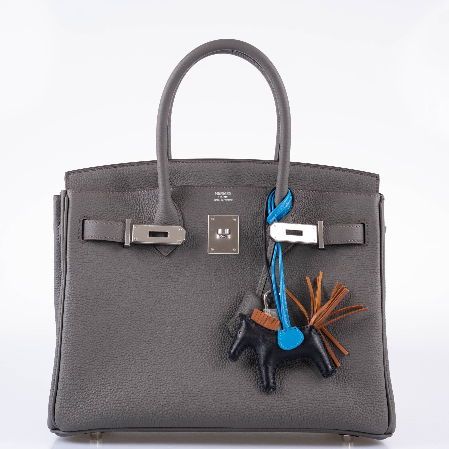 Hermès Birkin 30 Vert Gris Togo with Palladium Hardware - 2020, Y