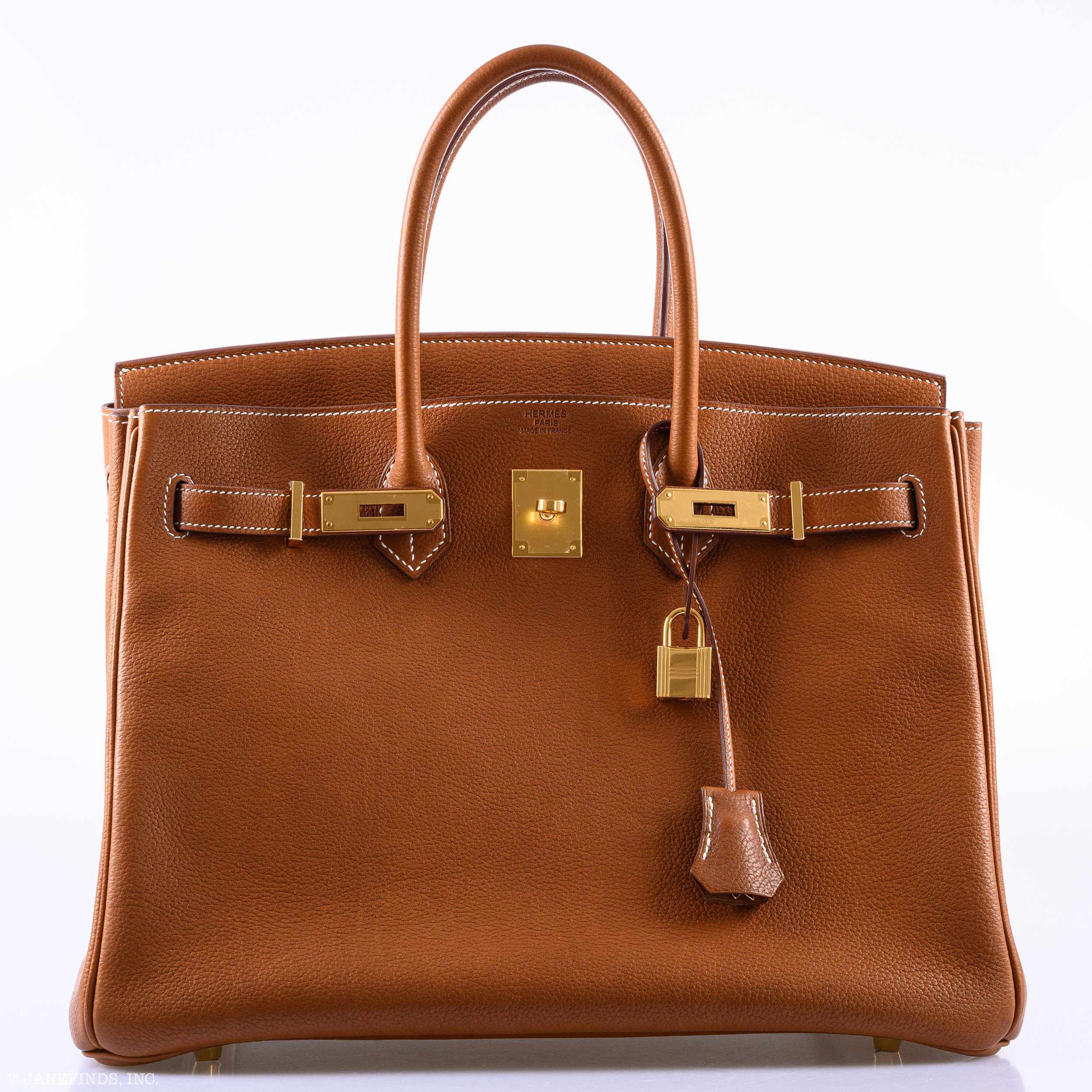 Hermès Birkin 35 Barenia Faubourg Gold Hardware