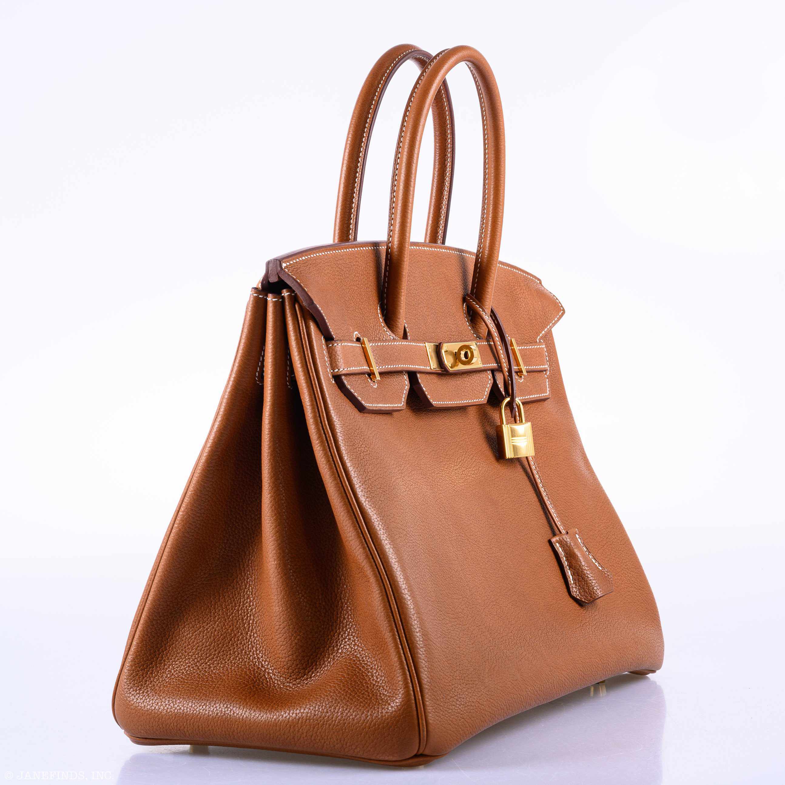Hermès Birkin 35 Barenia Faubourg Gold Hardware