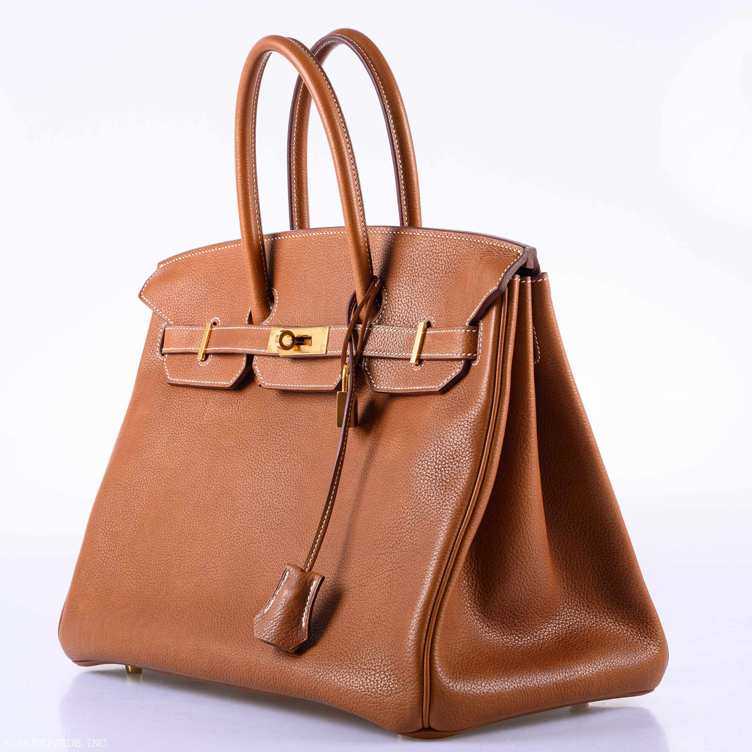 Hermès Birkin 35 Barenia Faubourg Gold Hardware