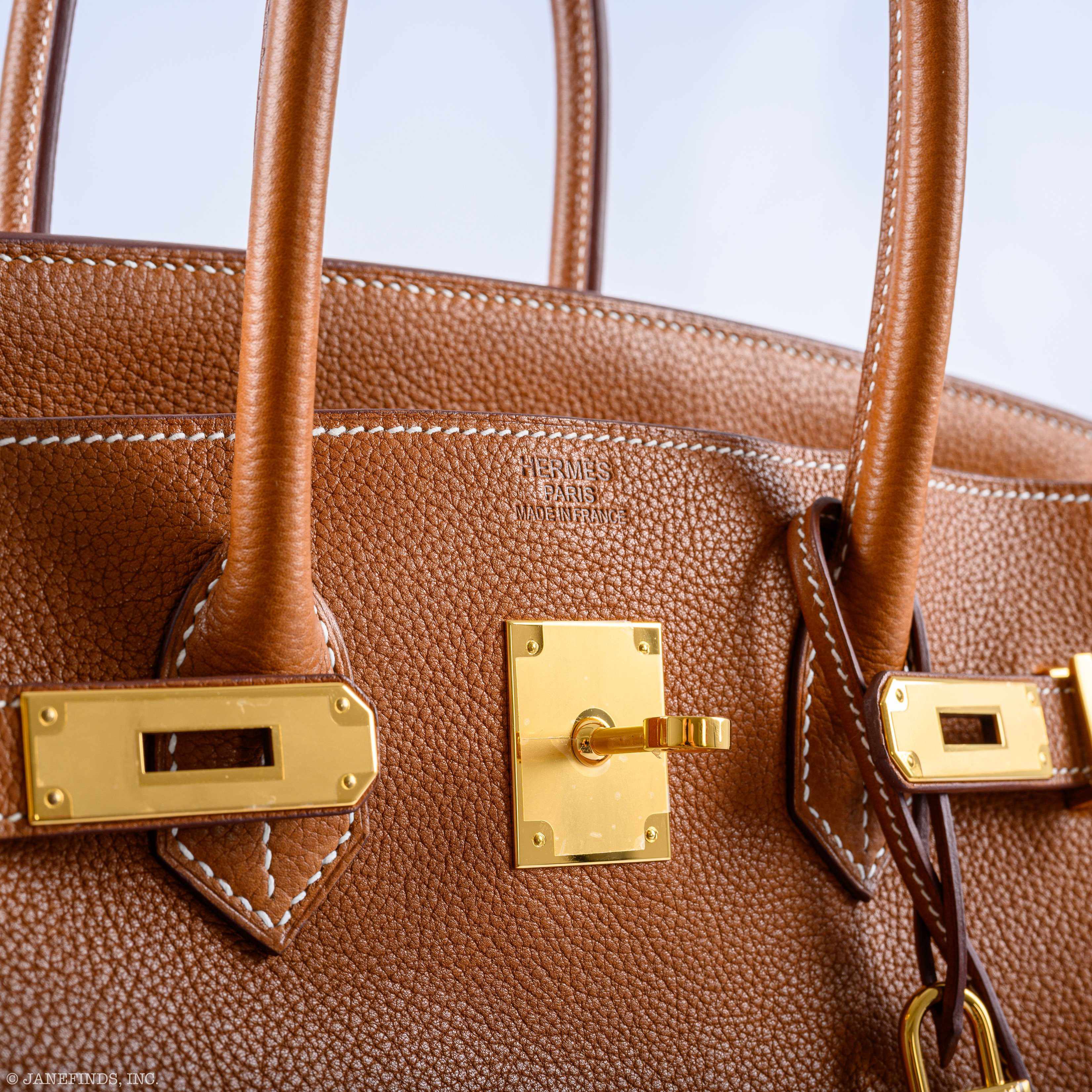 Hermès Birkin 35 Barenia Faubourg Gold Hardware