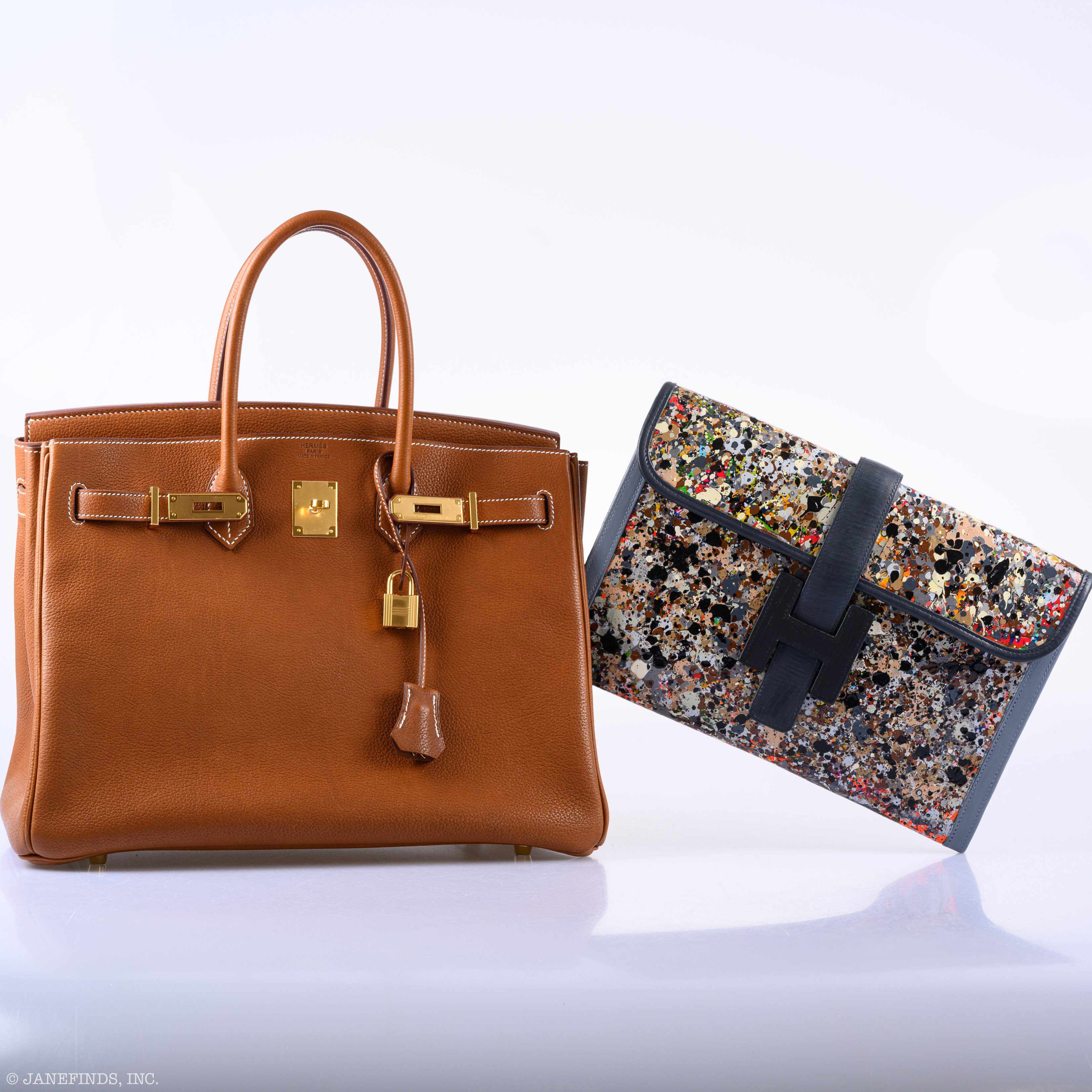 Hermès Birkin 35 Barenia Faubourg Gold Hardware