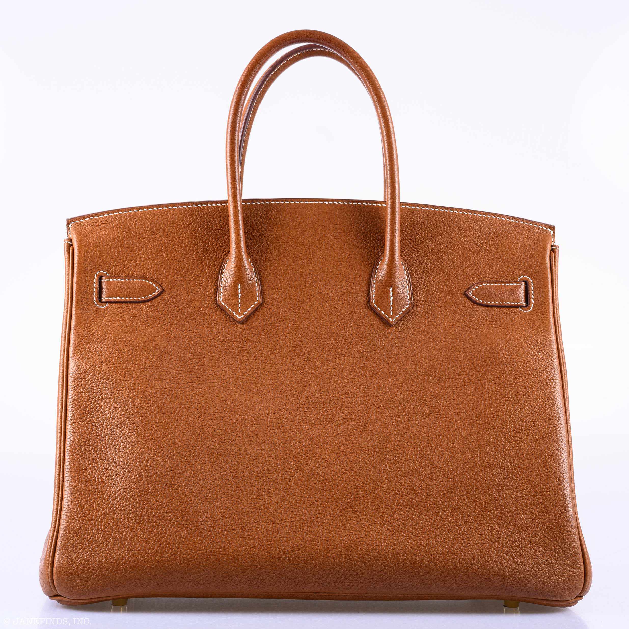 Hermès Birkin 35 Barenia Faubourg Gold Hardware