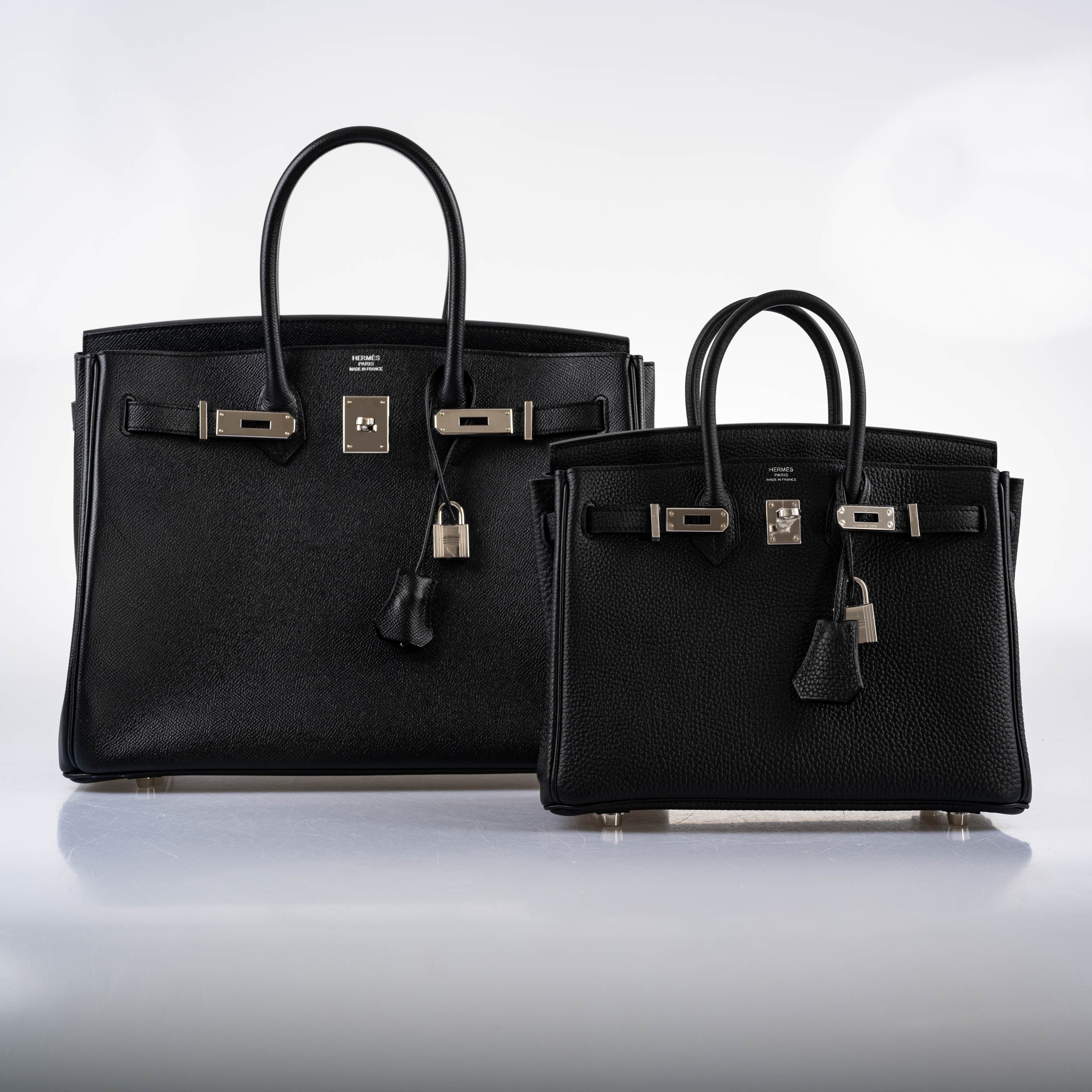 Hermès Birkin 35 Black Epsom leather Palladium Hardware - 2017, A